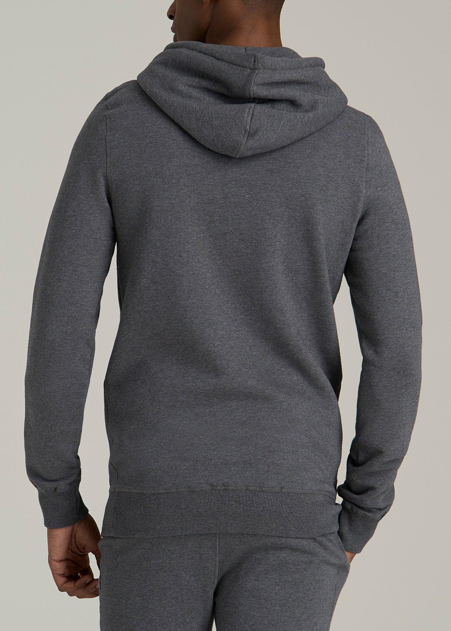 Wearever 2.0 Fleece Hoodie for Tall Men in Charcoal Mix Male Product Image