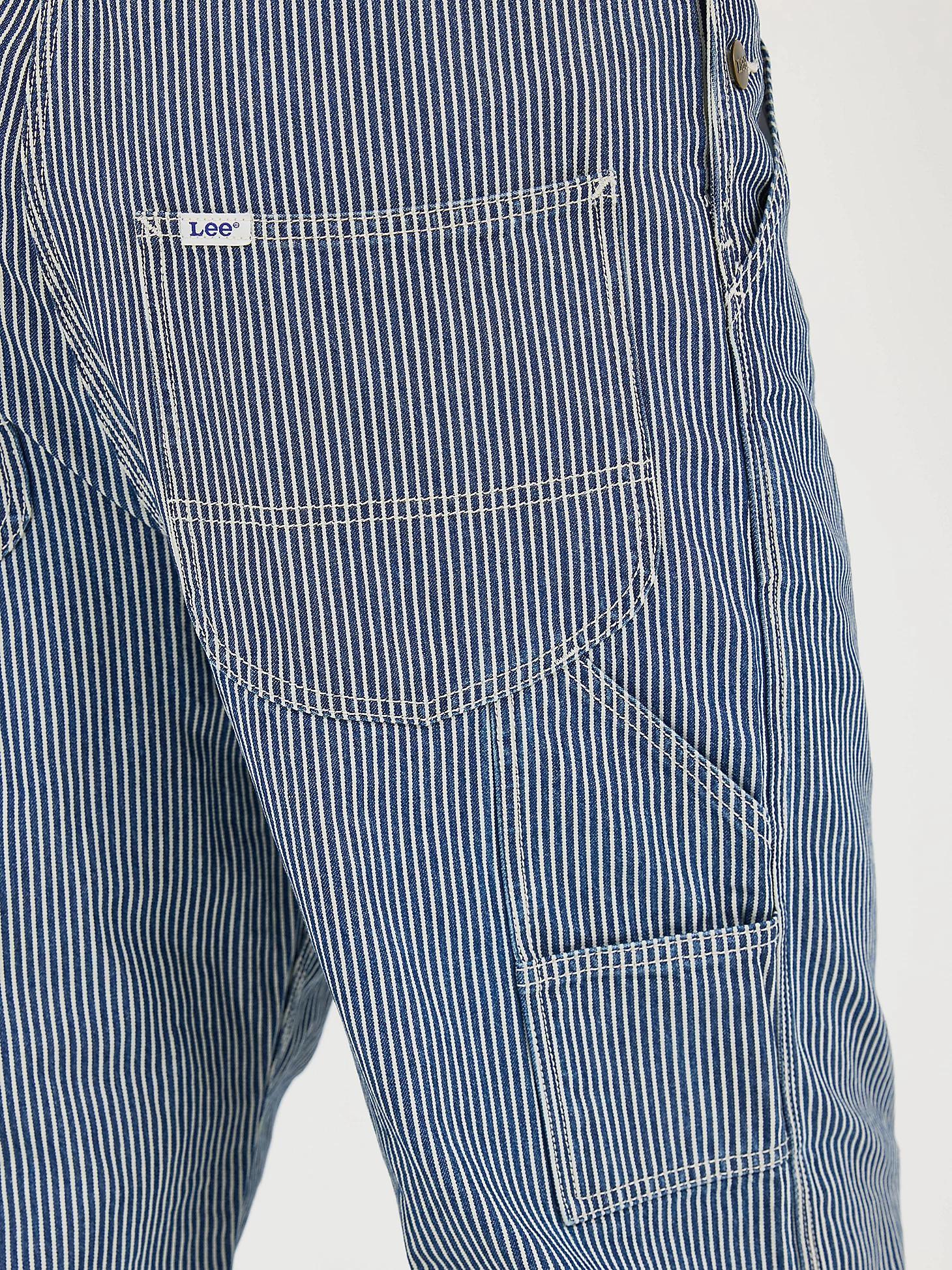 Men's Railroad Stripe Workwear Bib Overall | Men's Union-Alls & Overalls | Lee® Product Image