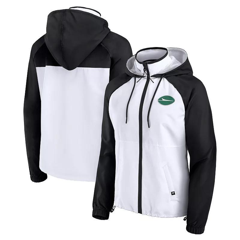 Women's Fanatics White Pittsburgh Steelers Full-Zip Anorak Hoodie Jacket, Size: XS Product Image