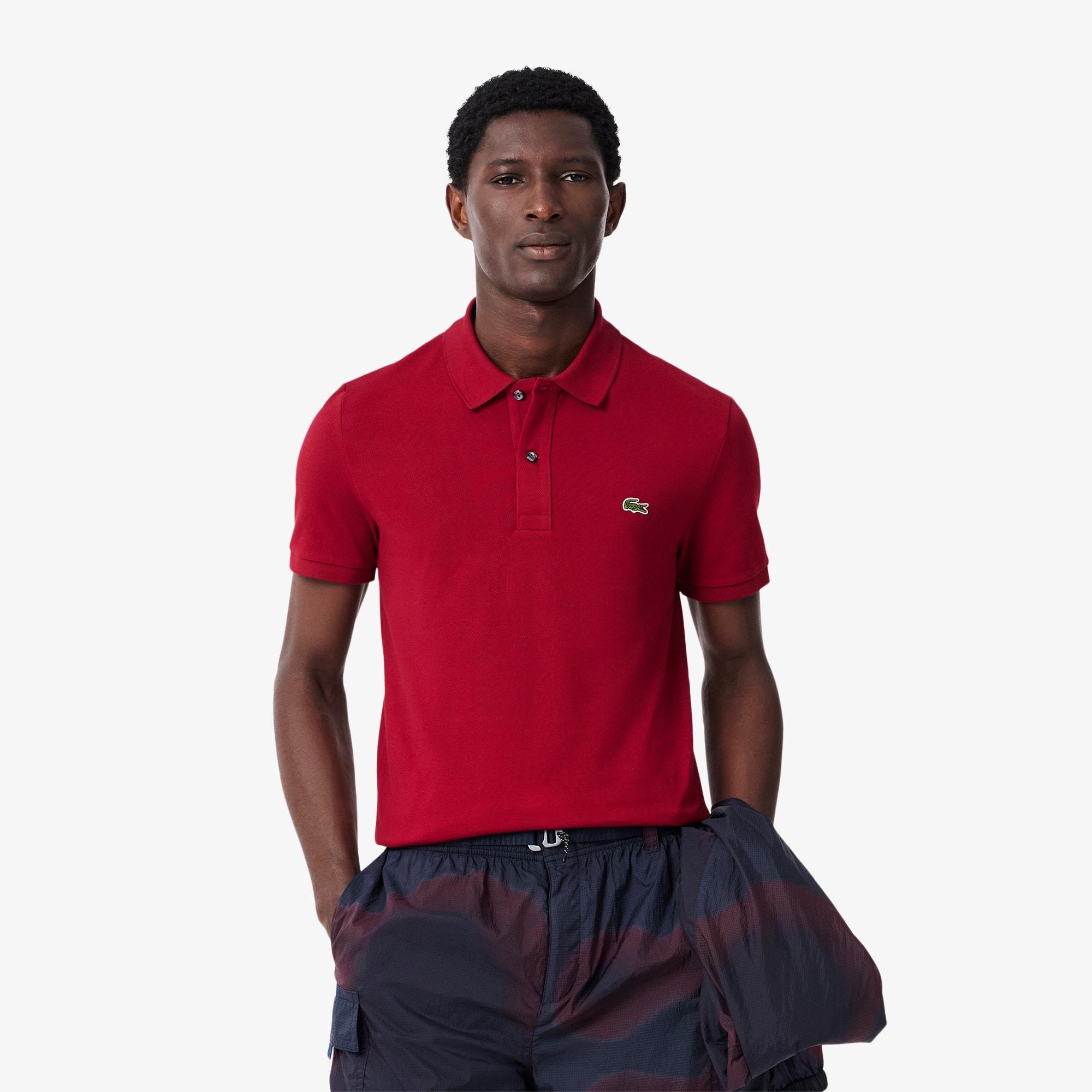 Slim Fit L.12.12 Piqué Polo Shirt Product Image