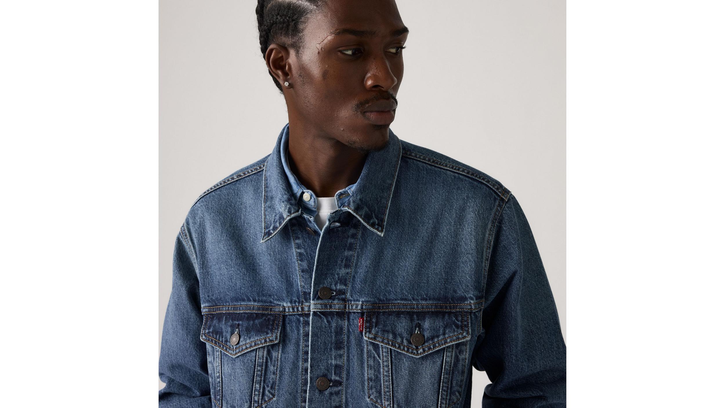 Relaxed Fit Trucker Jacket Product Image