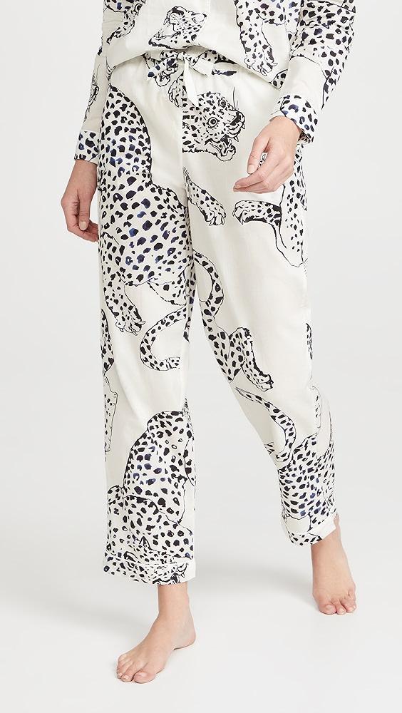 Desmond & Dempsey Jag Long PJ Set | Shopbop Product Image