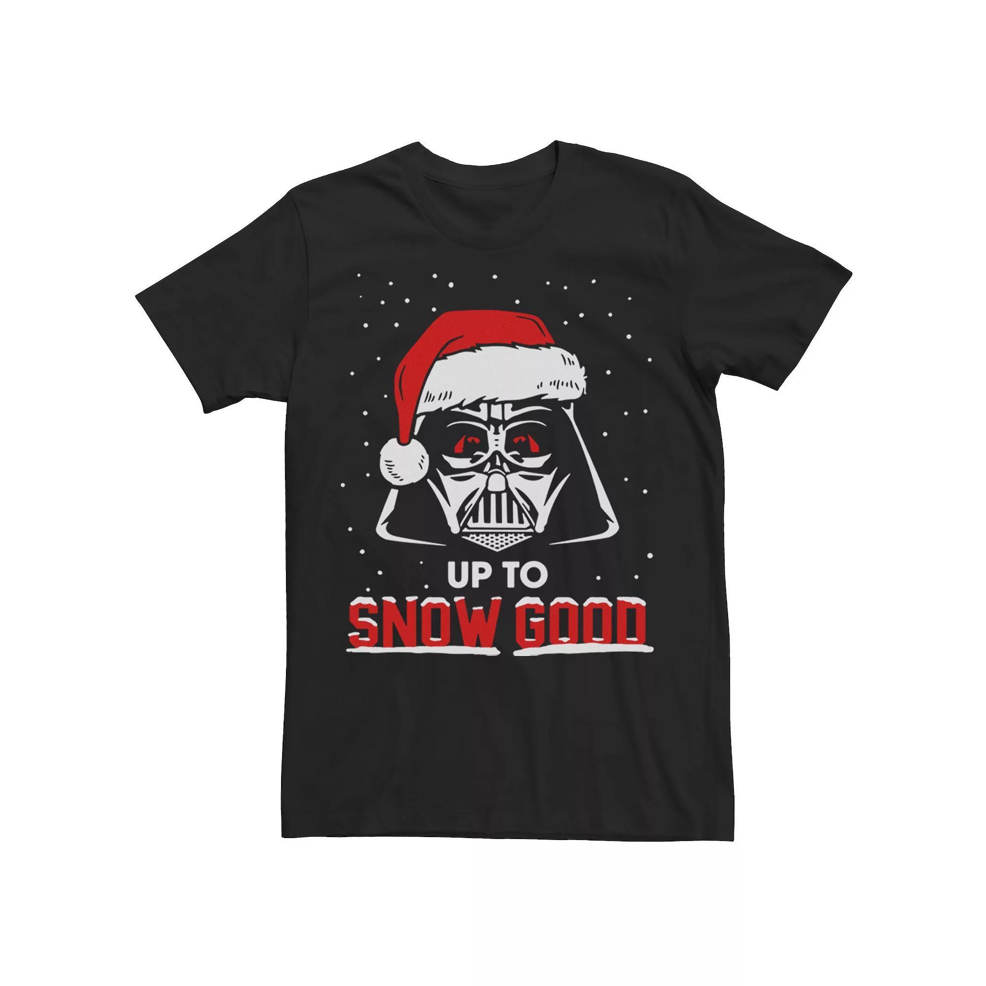 Men's Star Wars Darth Vader Up To Snow Good Tee, Size: 3XL, Black Product Image