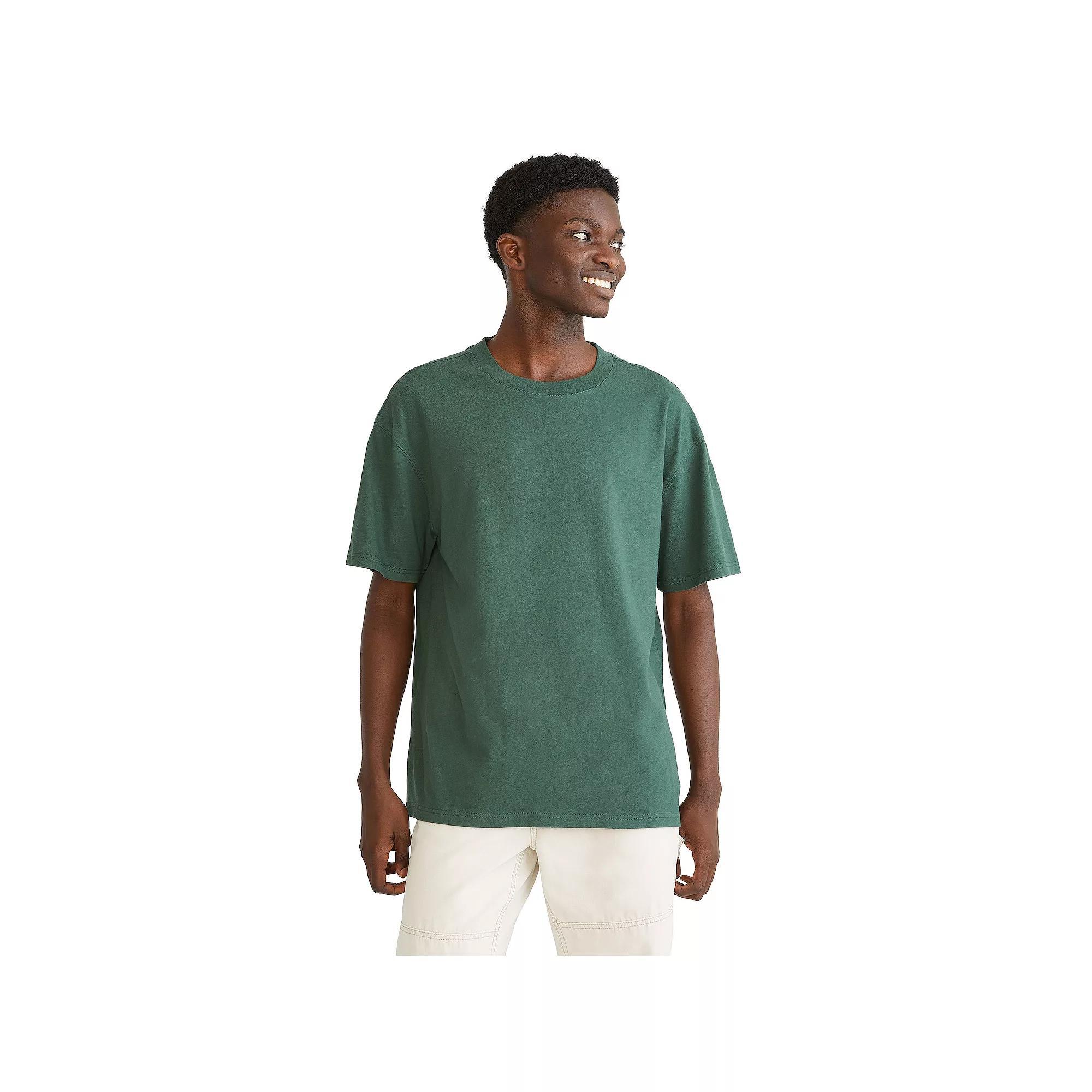 Men's Aeropostale Essential Logo Tee, Size: Large, Brown Frosting Product Image