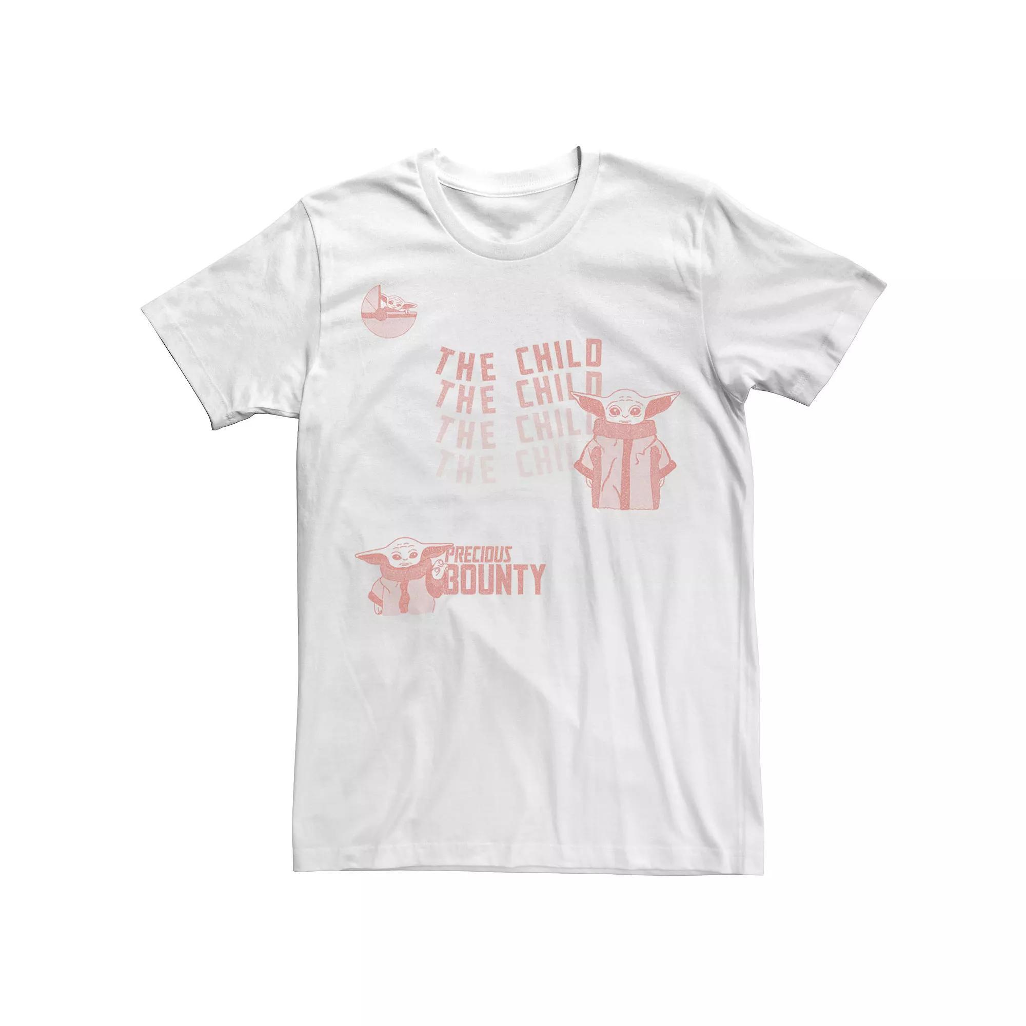 Men's Star Wars The Child Precious Bounty Text Tee, Size: Medium, White Product Image