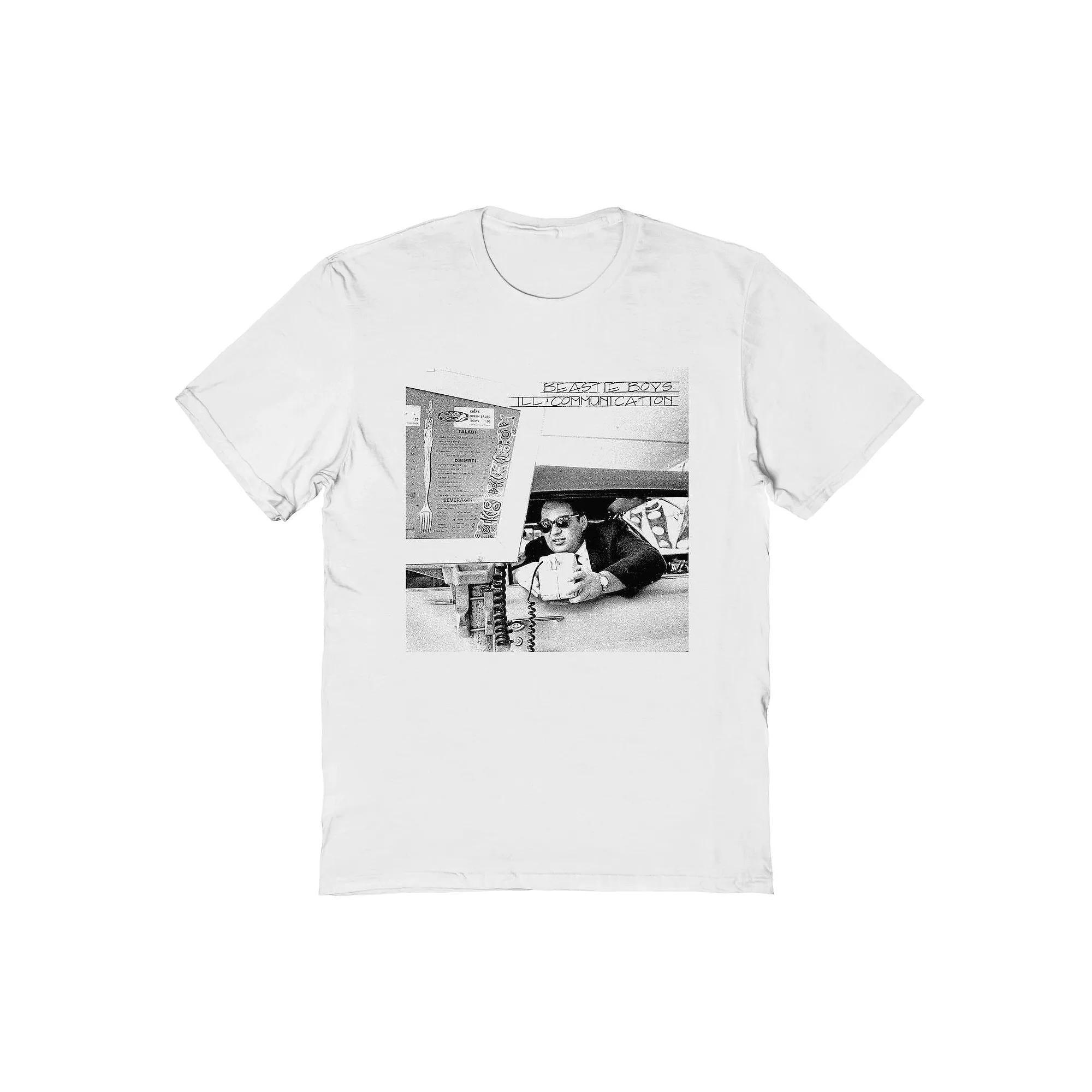 Men's Beastie Boys Cover Ill Communication Graphic Tee, Size: Large, White Product Image