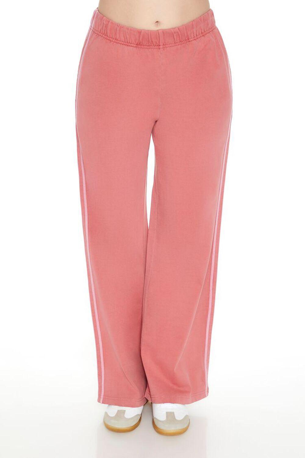 Side-Striped Jersey Pants | Forever 21 Product Image