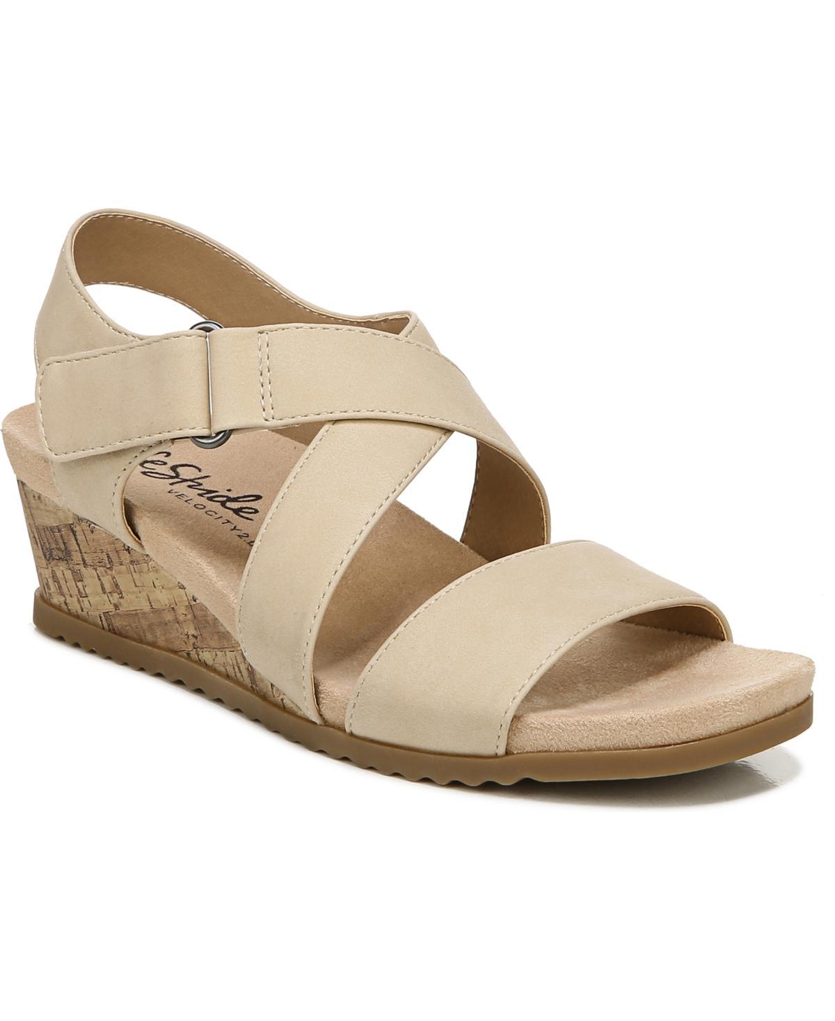 LifeStride Sincere Womens Strappy Wedge Sandals Product Image