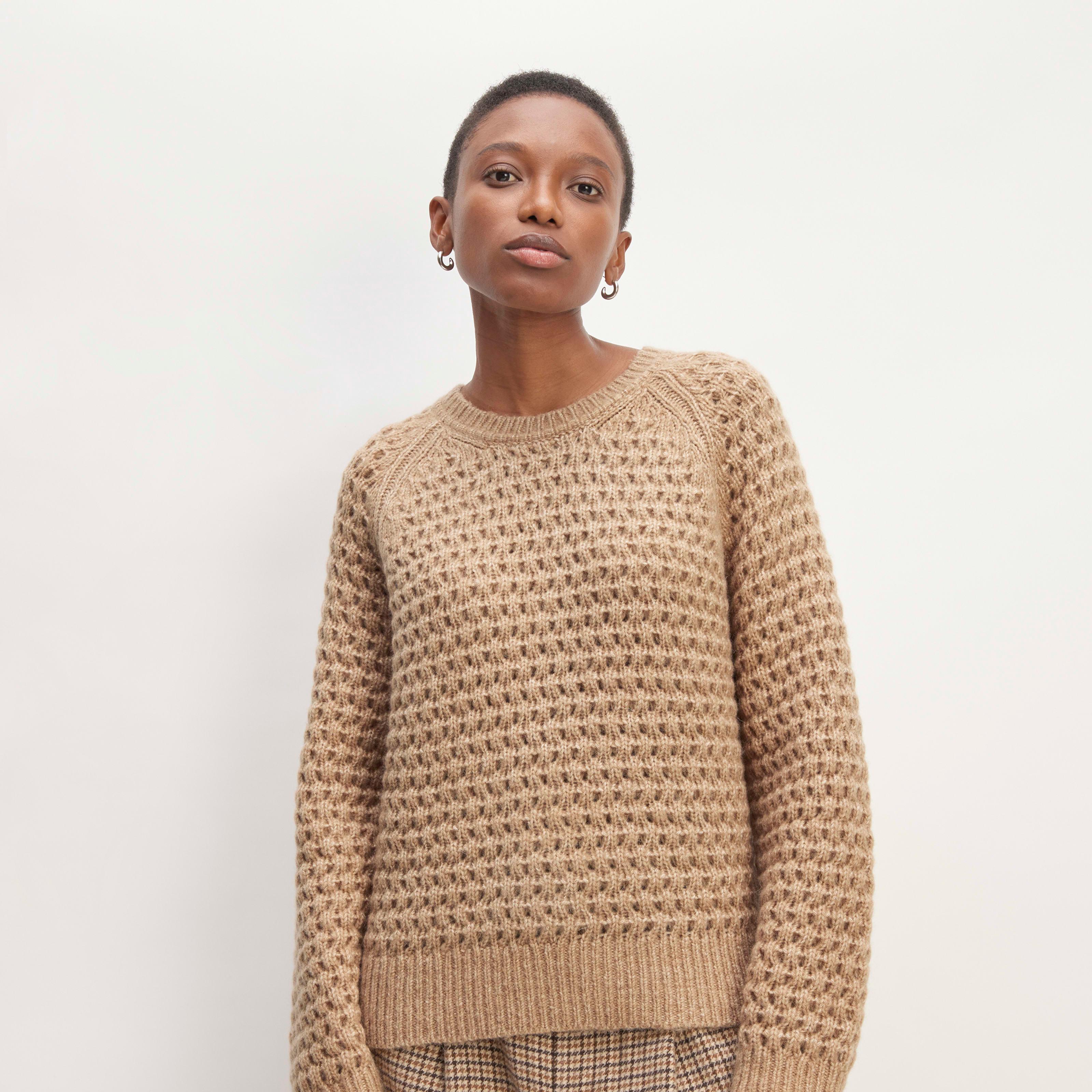 The Cloud Oversized Textured Crew Product Image