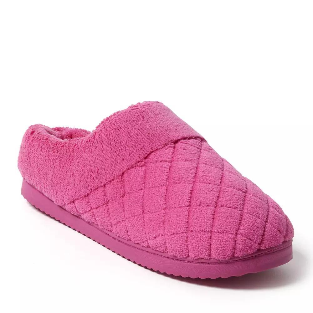 Dearfoams Libby Womens Quilted Terry Clog Slippers Product Image