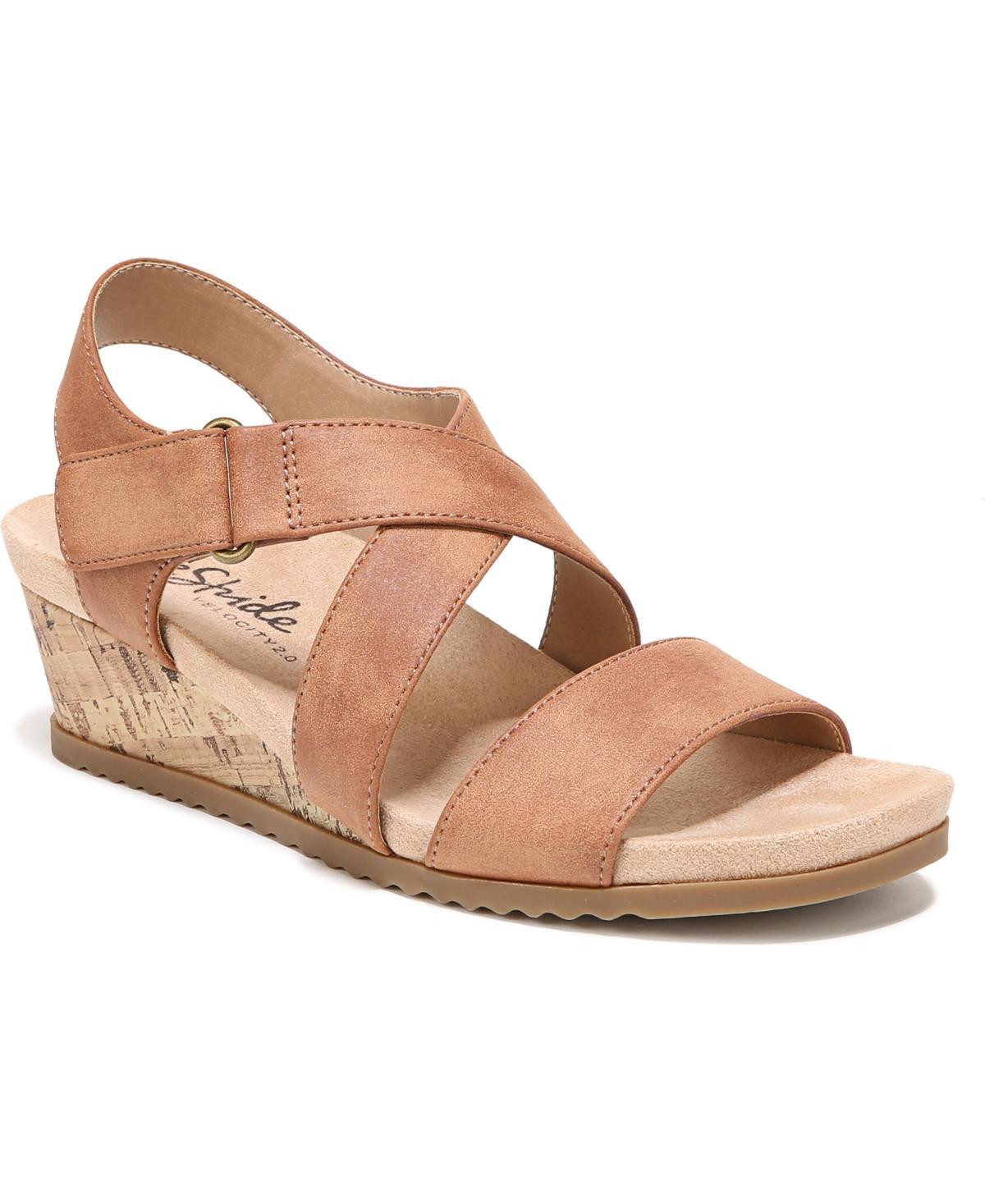 LifeStride Sincere Womens Strappy Wedge Sandals Product Image