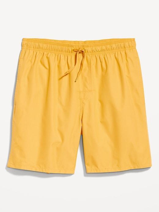 Solid Swim Trunks -- 7-inch inseam Product Image