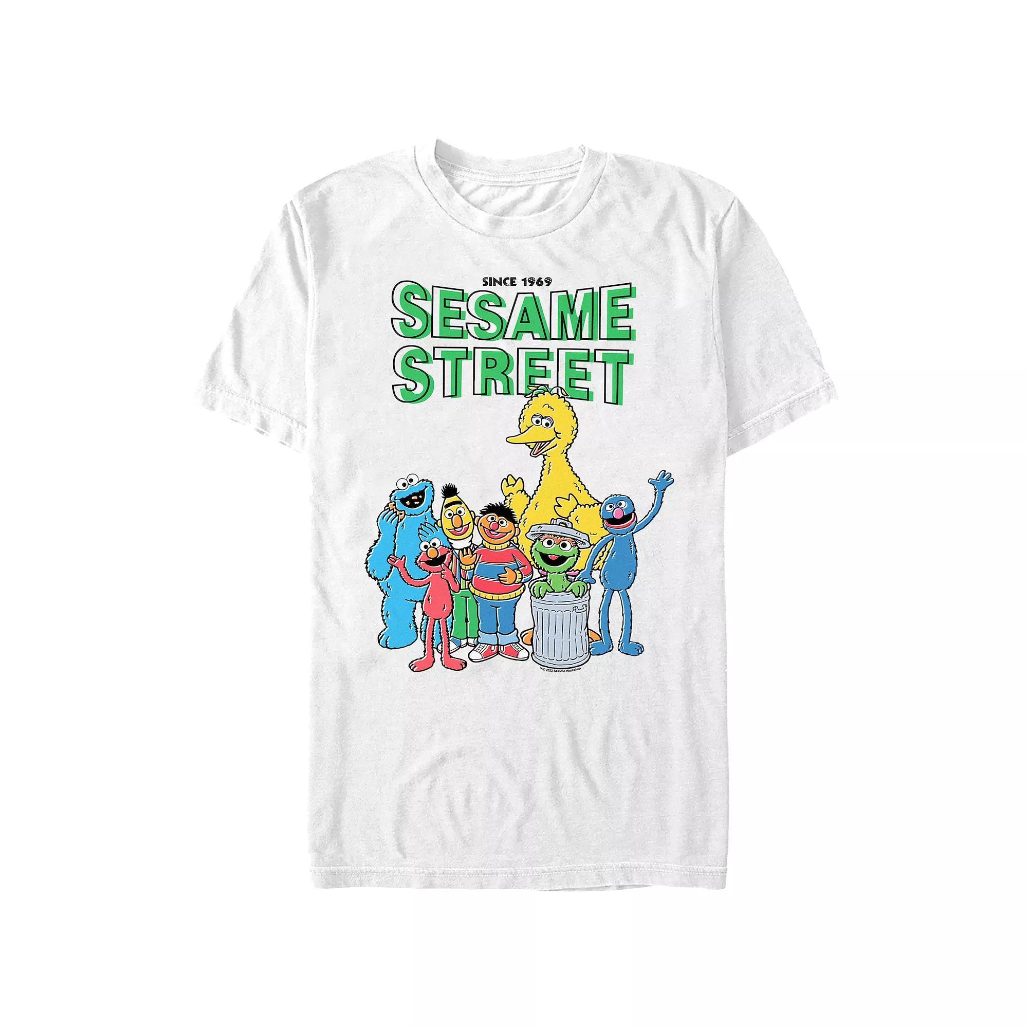 Men's Sesame Street Gang Since 1969 Graphic Tee,  Product Image