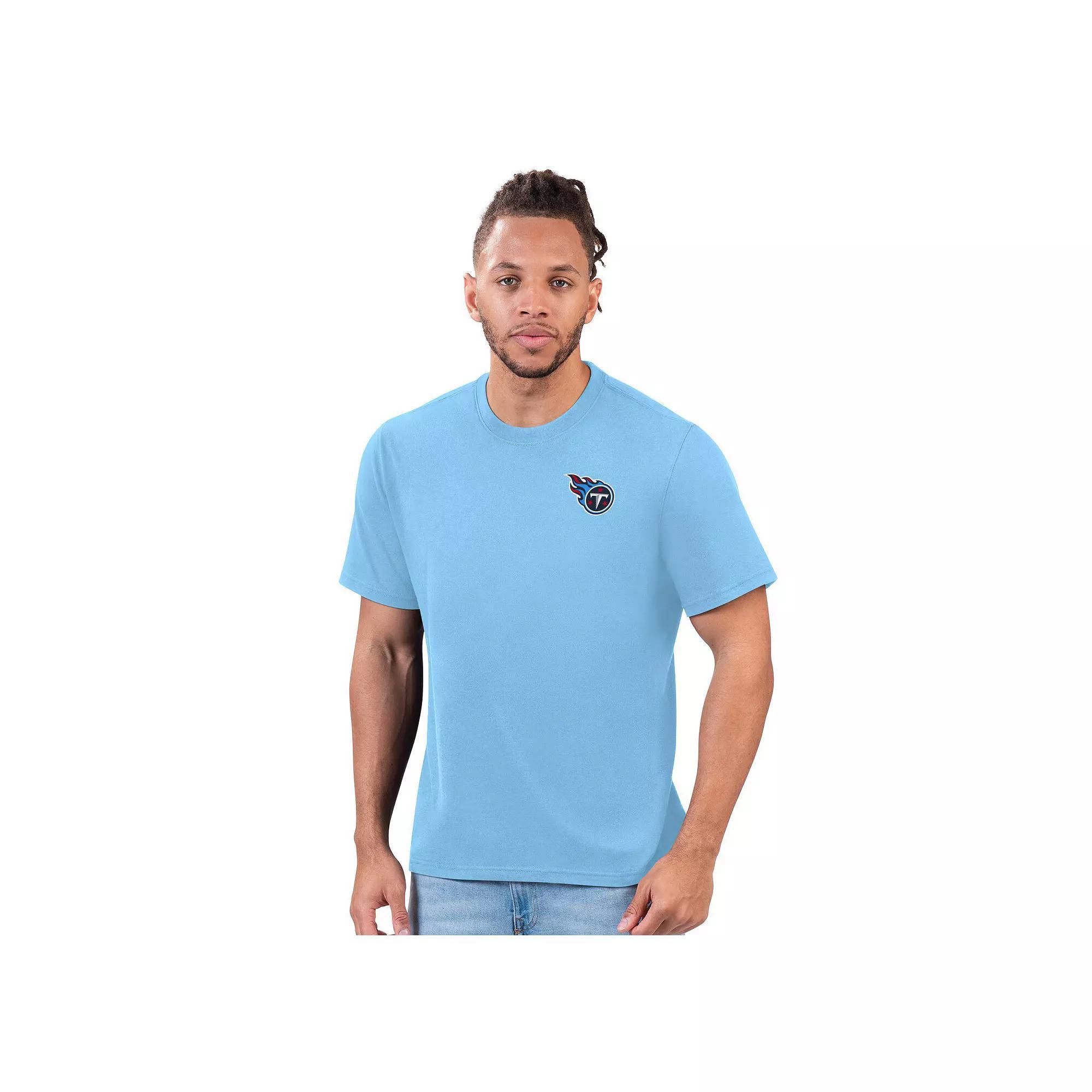 Men's Margaritaville Light Blue New York Giants Wastin' Away T-Shirt,  Product Image