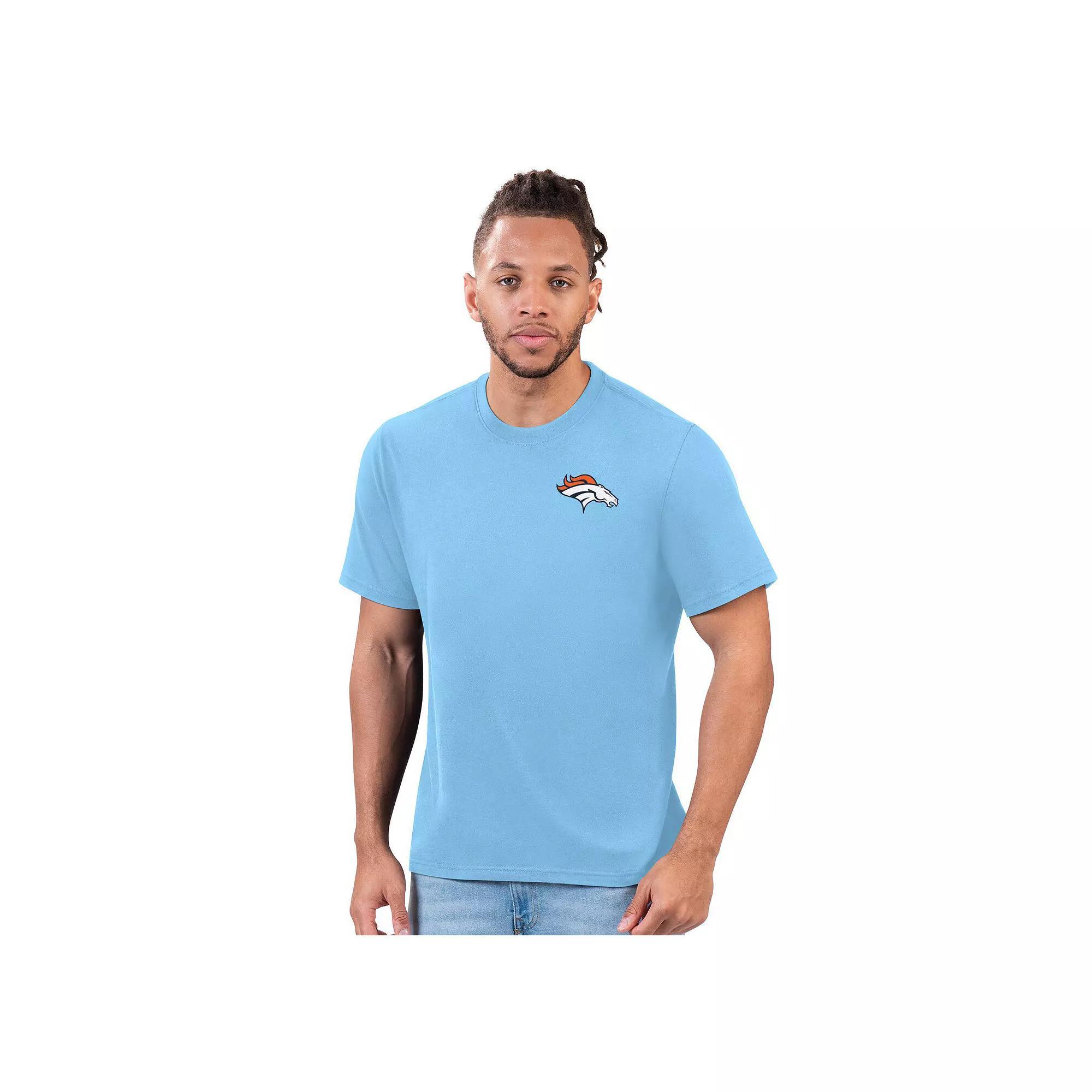 Men's Margaritaville Light Blue Indianapolis Colts Flip Flop T-Shirt, Size: 3XL Product Image