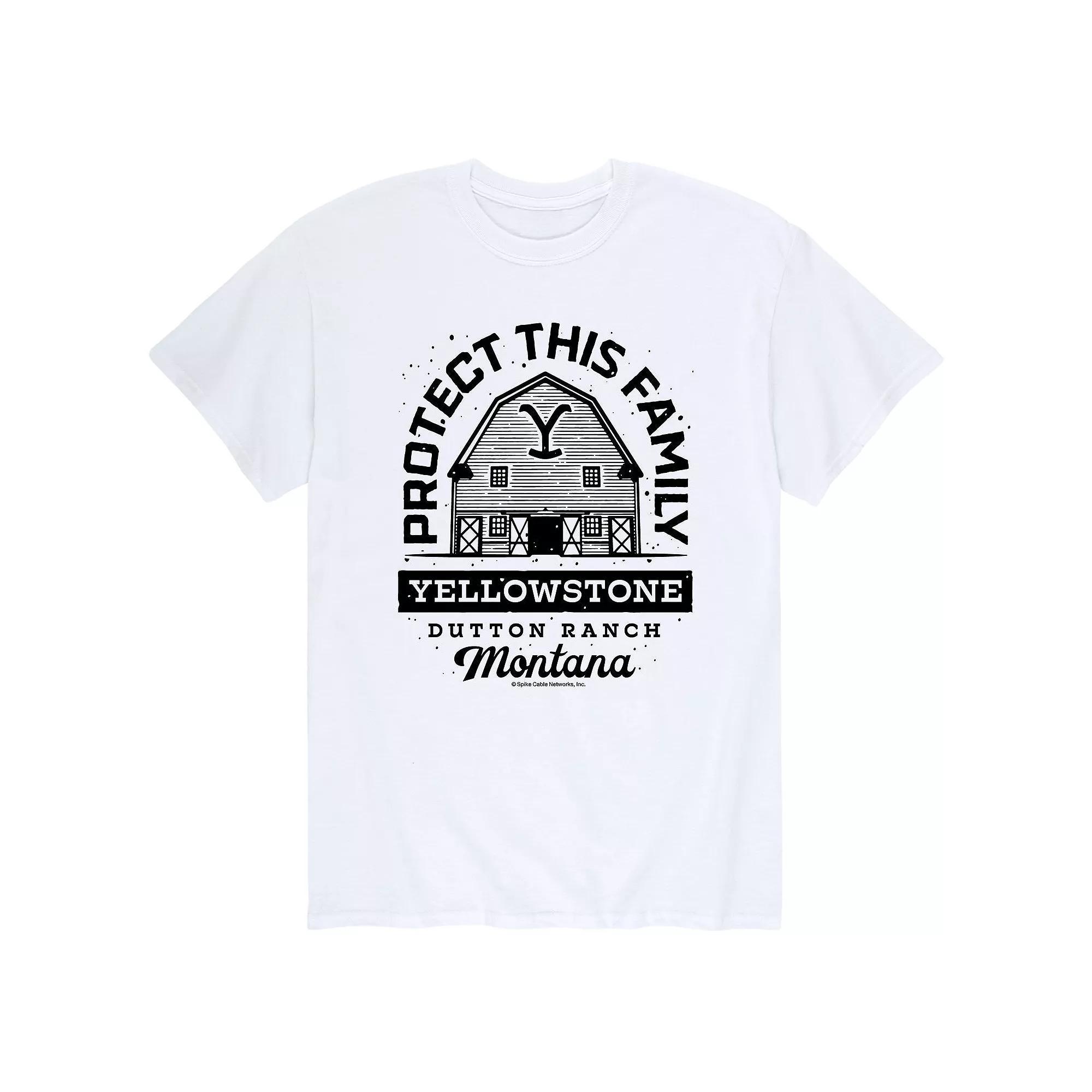 Men's Yellowstone "Protect This Family" Tee,  Product Image