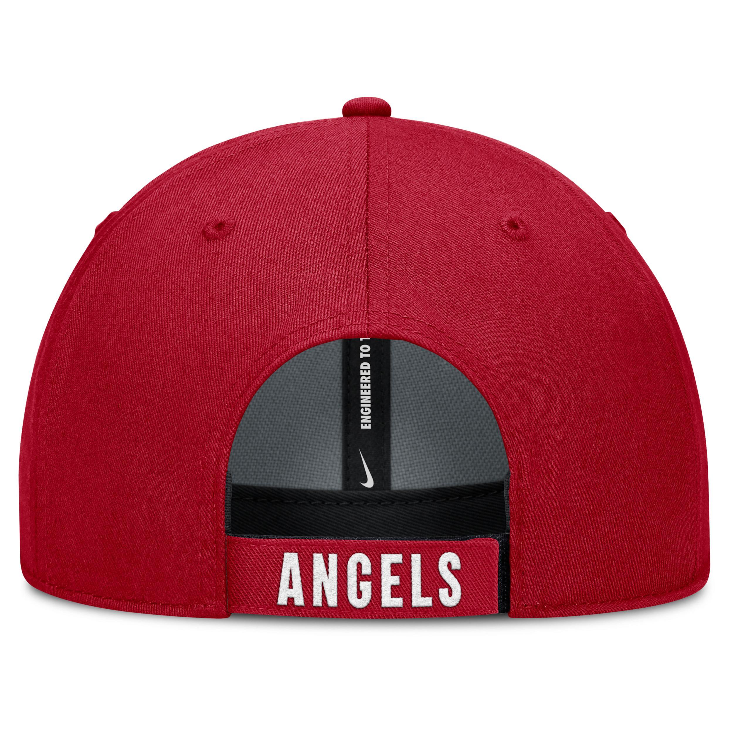Los Angeles Angels Club Men's Nike Dri-FIT MLB Adjustable Hat Product Image