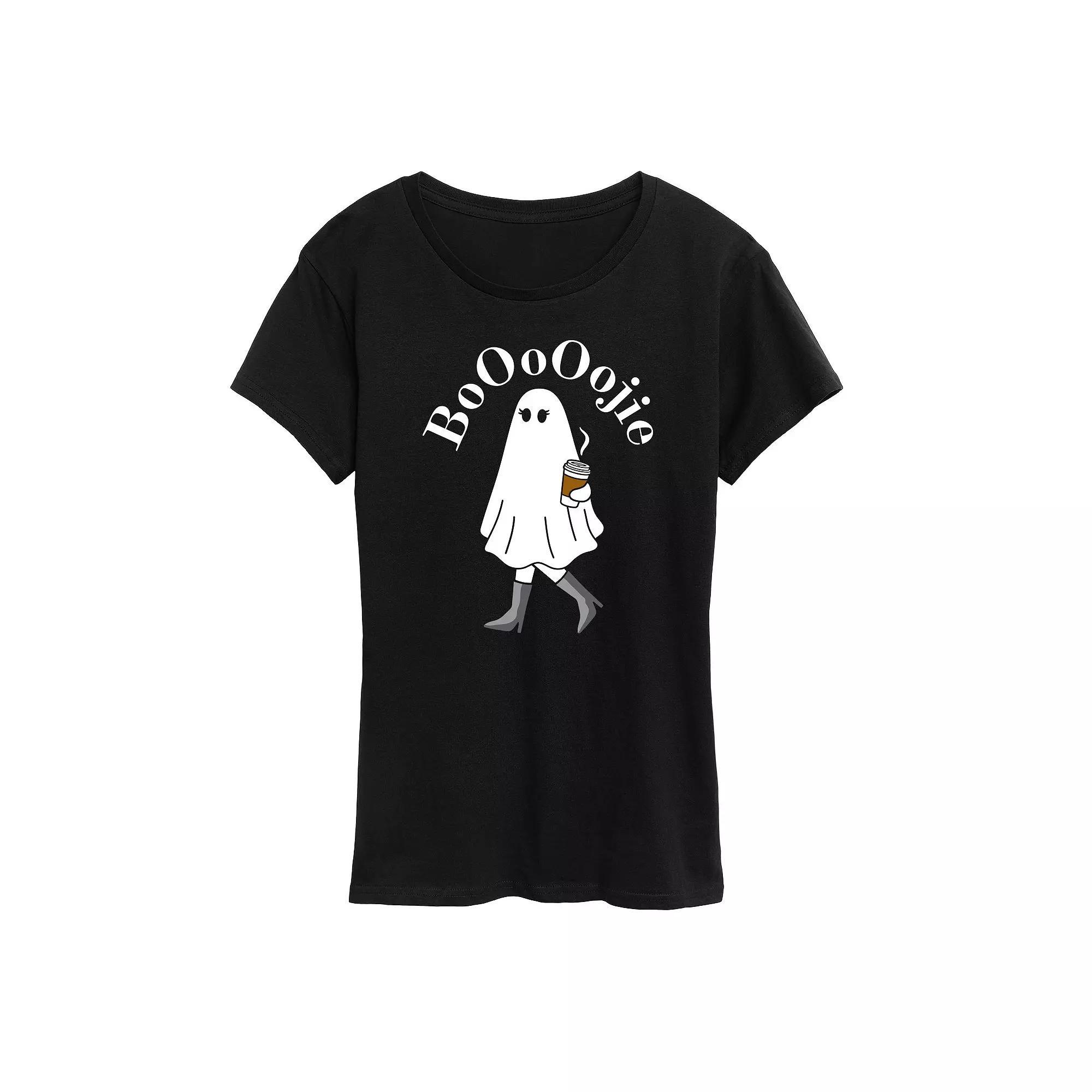 Disney Princess Snow White Women's "Snow Cute" Holiday Graphic Tee, Girl's, Size: Small, Black Product Image