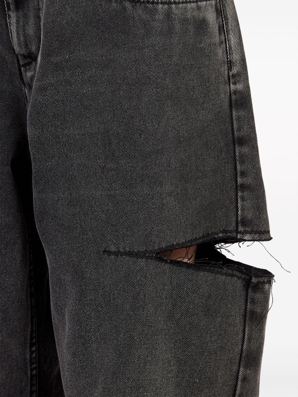 high-rise tapered jeans Product Image