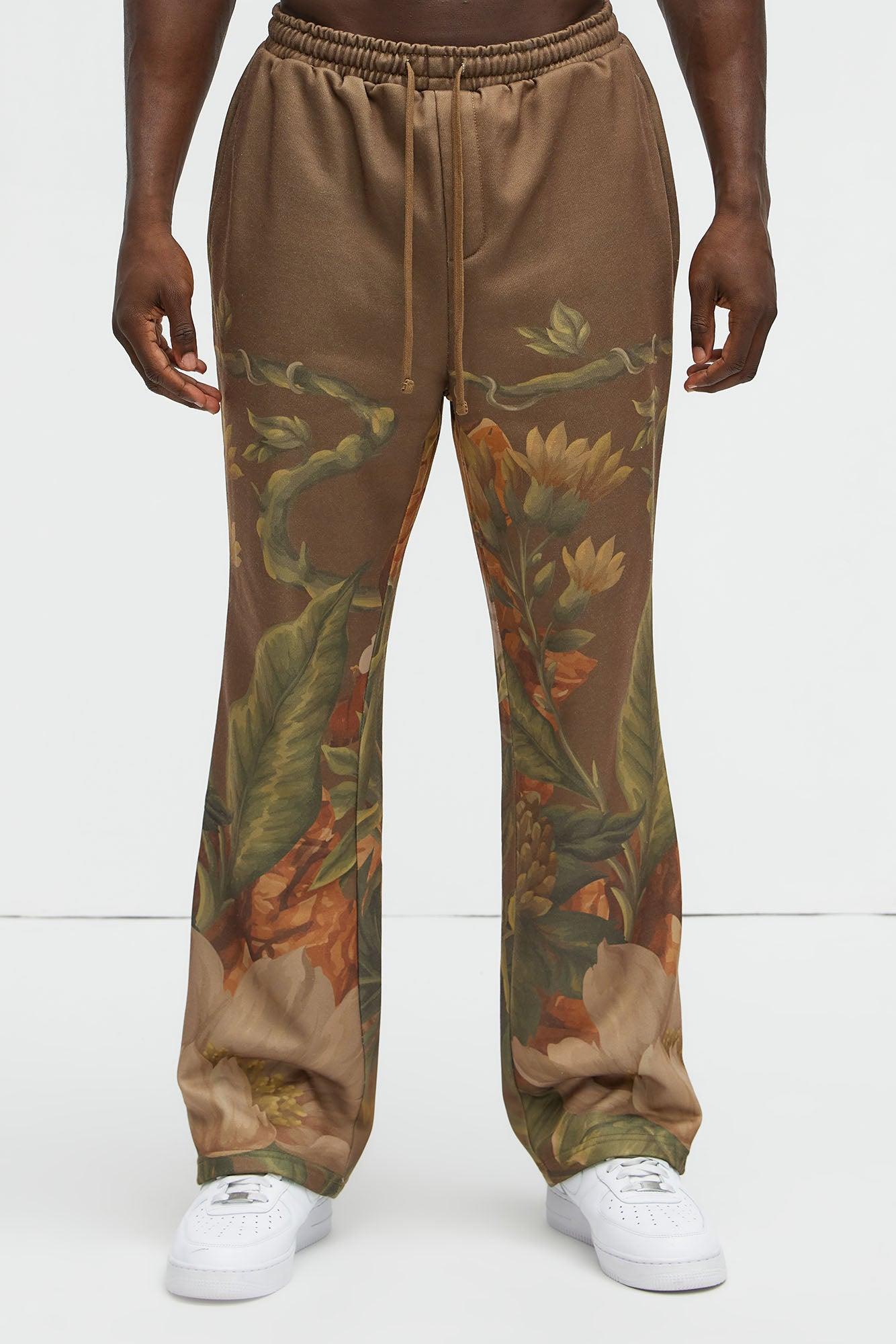 Botanic Sweatpants - Brown Product Image