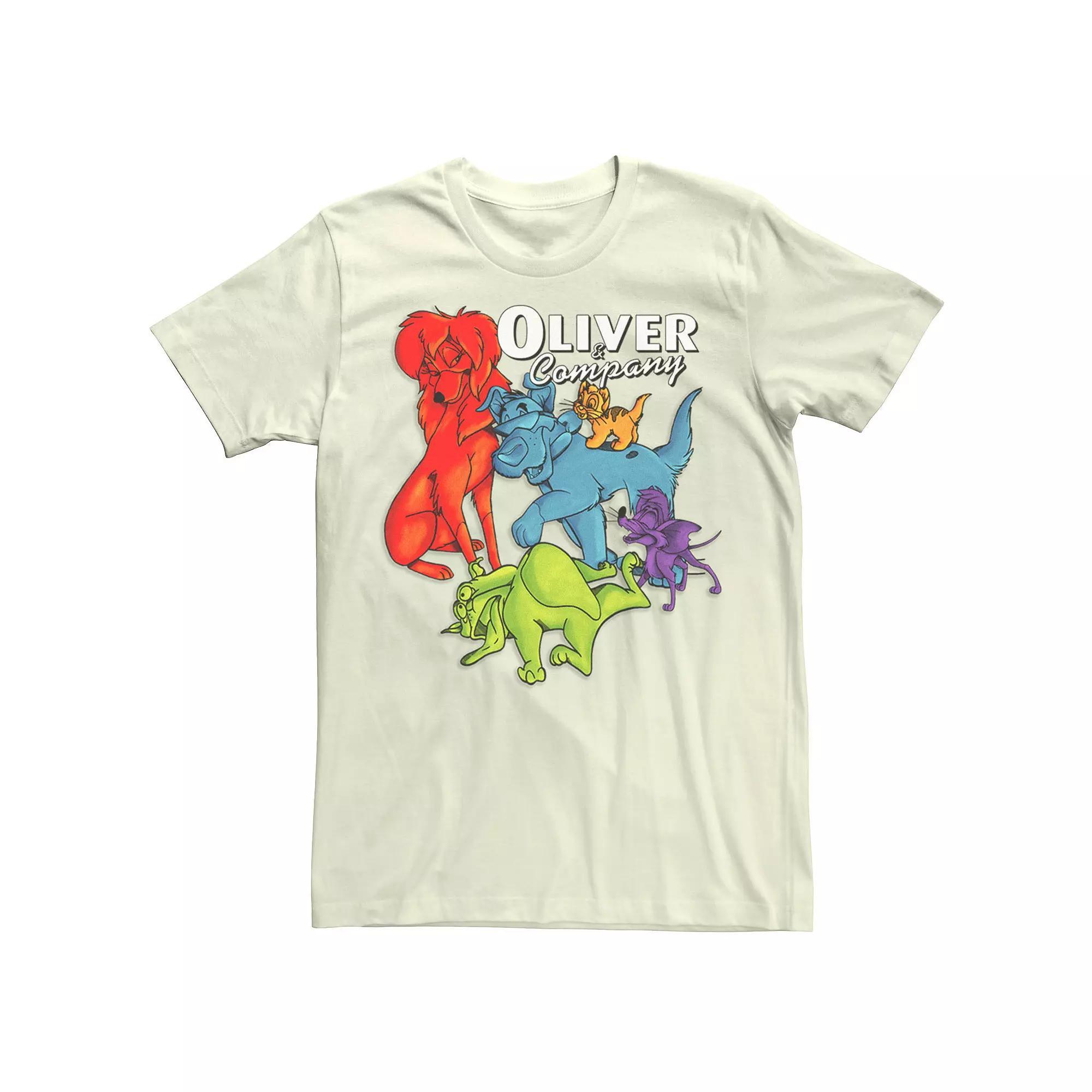 Men's Oliver And Company Dancing Cast Tee, Size: Small, Natural Product Image