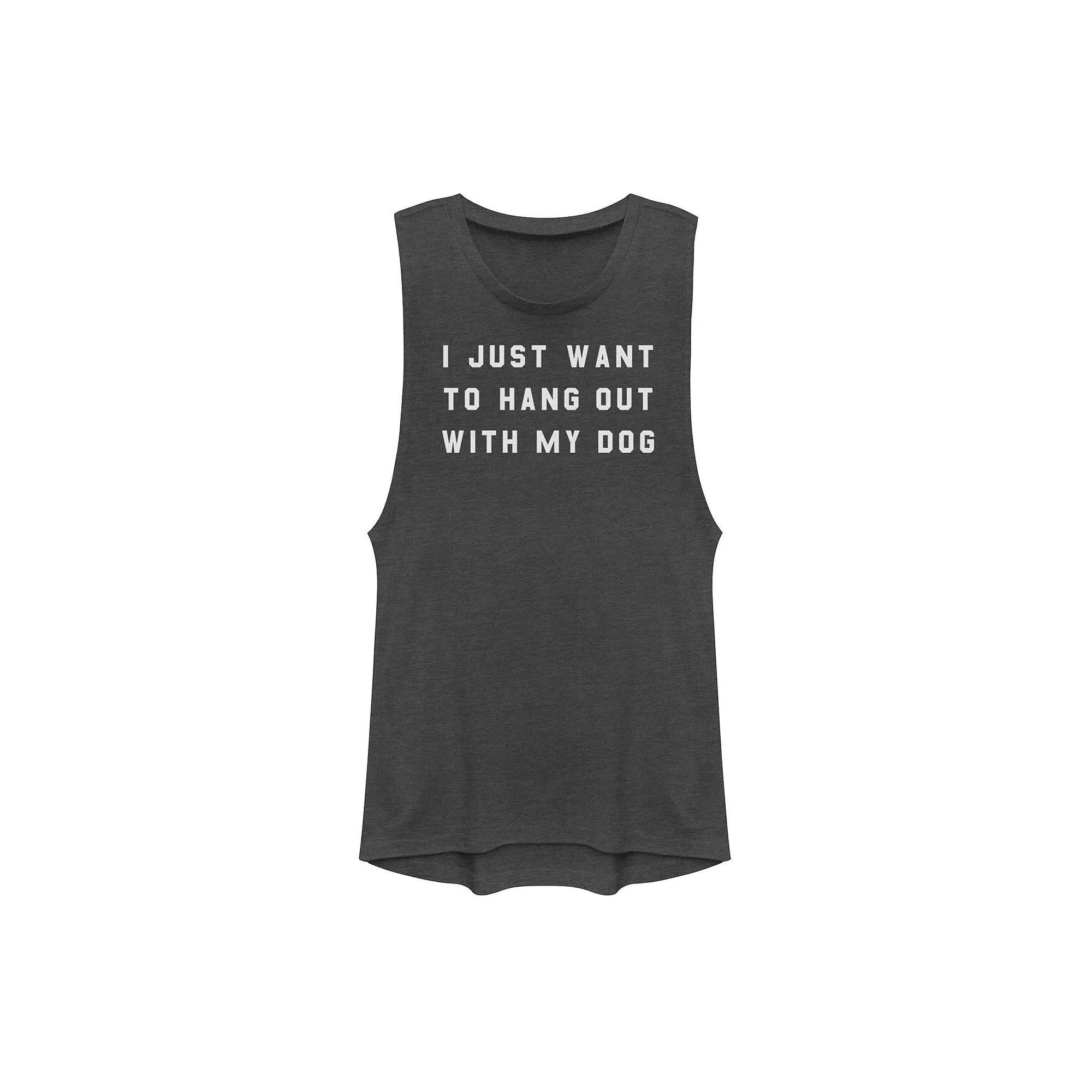 Juniors' "Spirit of '67 USA Rock Tour" Logo Muscle Tank Top, Girl's,  Product Image