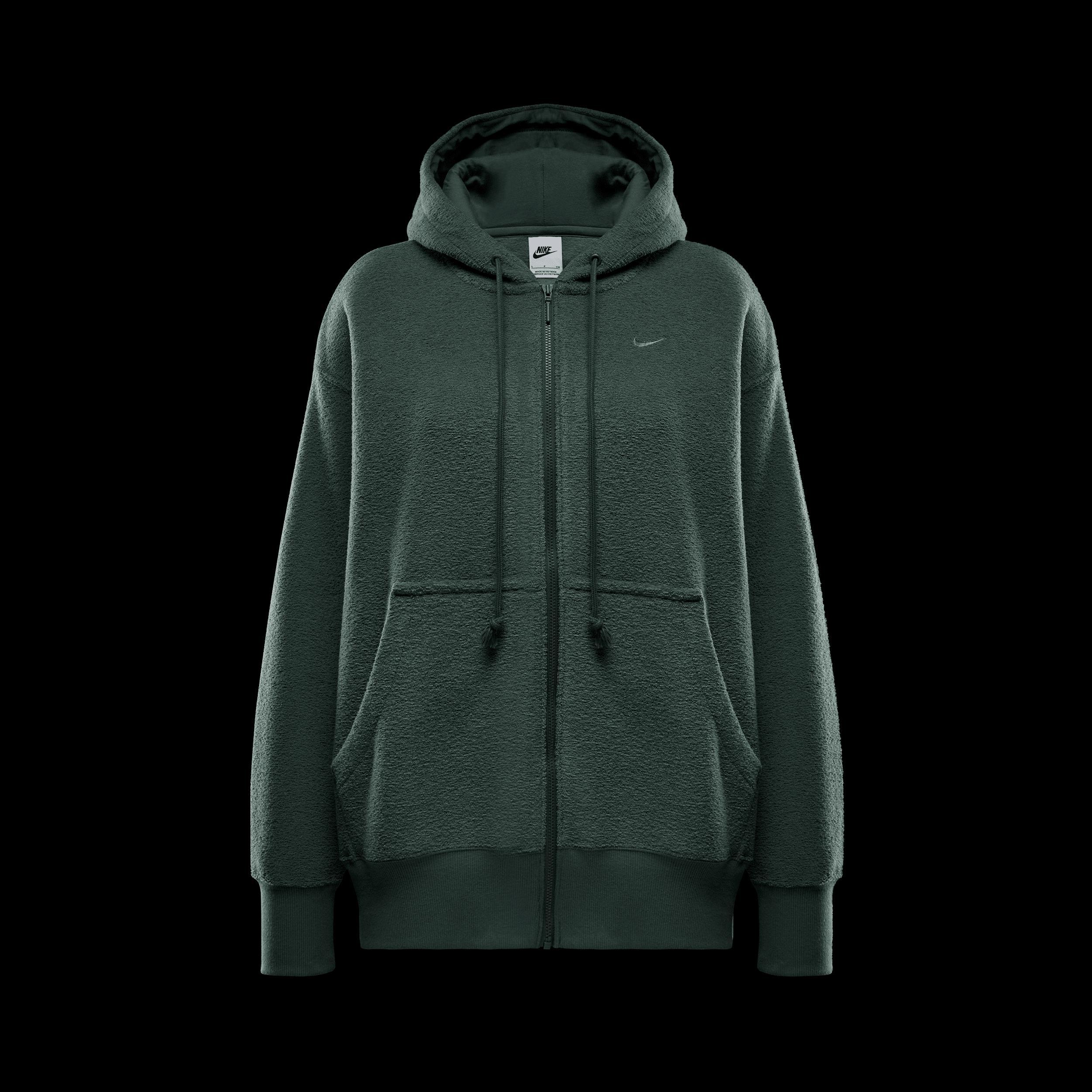 Women's Nike Sportswear Phoenix Plush Oversized Cozy Fleece Full-Zip Hoodie Product Image