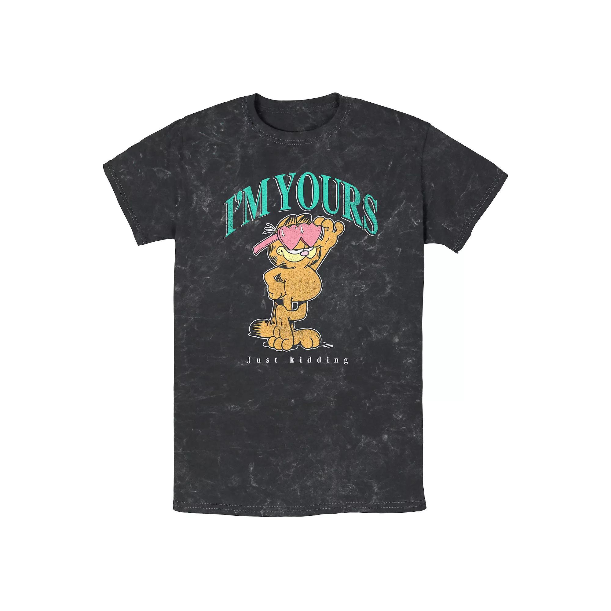 Men's Garfield I'm Yours Just Kidding Graphic Tee,  Product Image