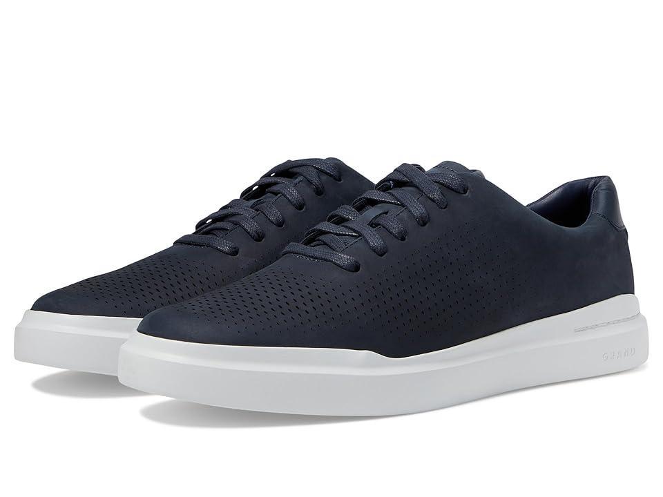 Cole Haan Mens Rally Suede Laser Cut Sneakers Product Image