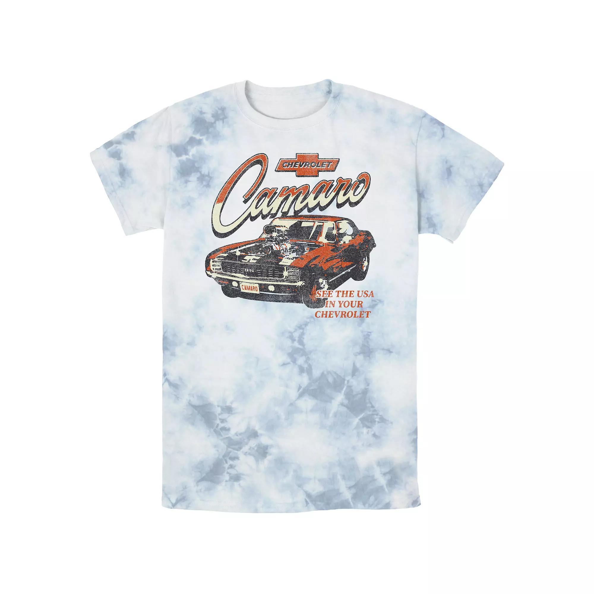 Men's Chevrolet Camaro See The USA Bombard Wash Graphic Tee,  Product Image