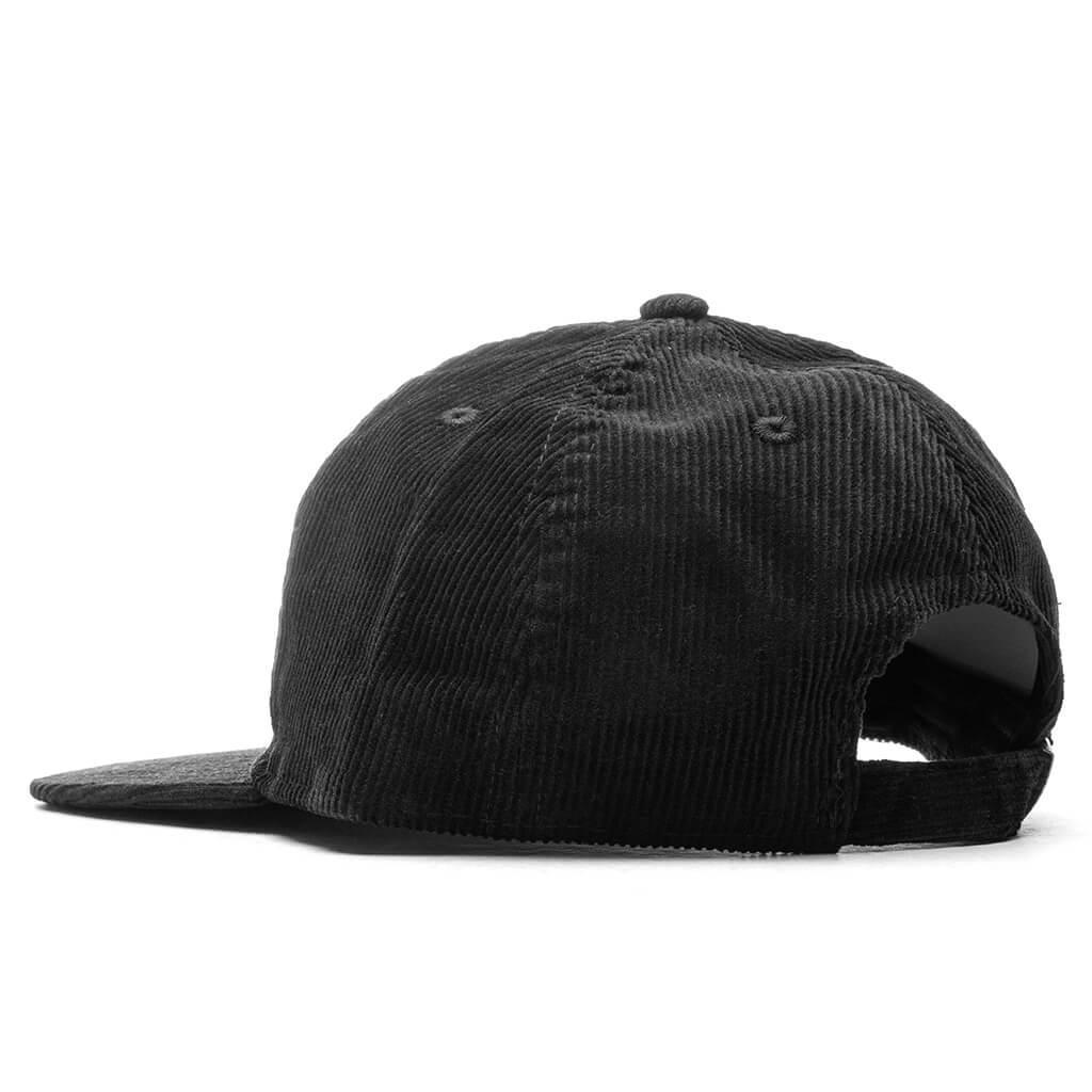 Corduroy Logo Cap - Black Male Product Image