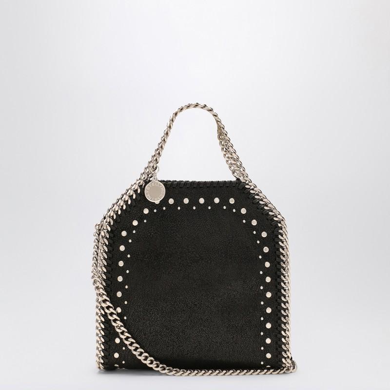 Black Falabella Micro Bag With Studs Product Image