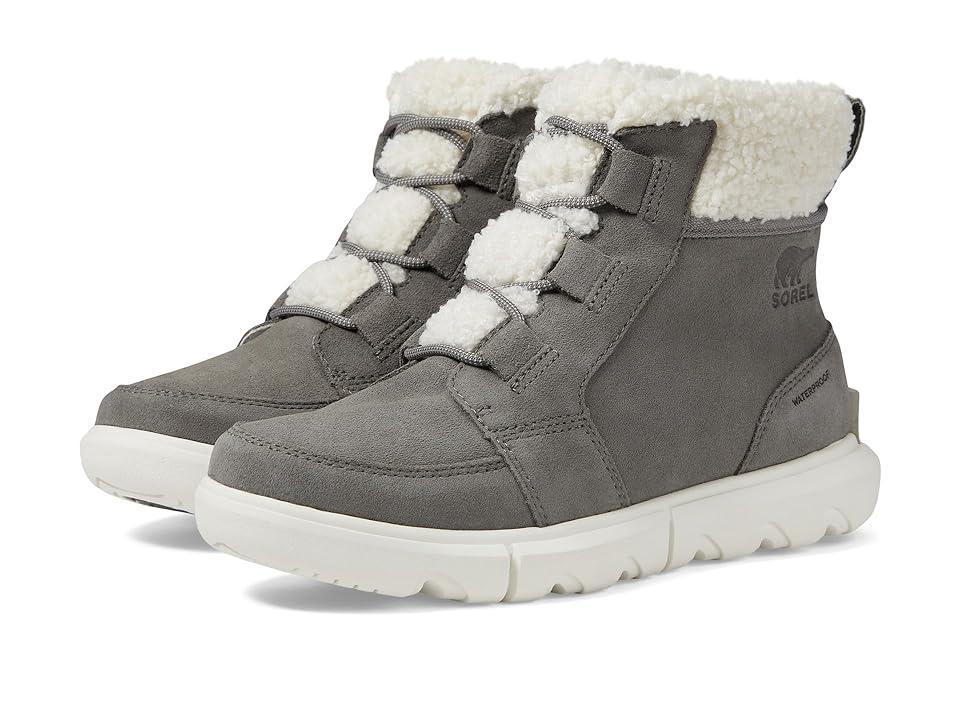 SOREL Explorer Next Carnival Waterproof (Quarry/Sea Salt) Women's Boots Product Image