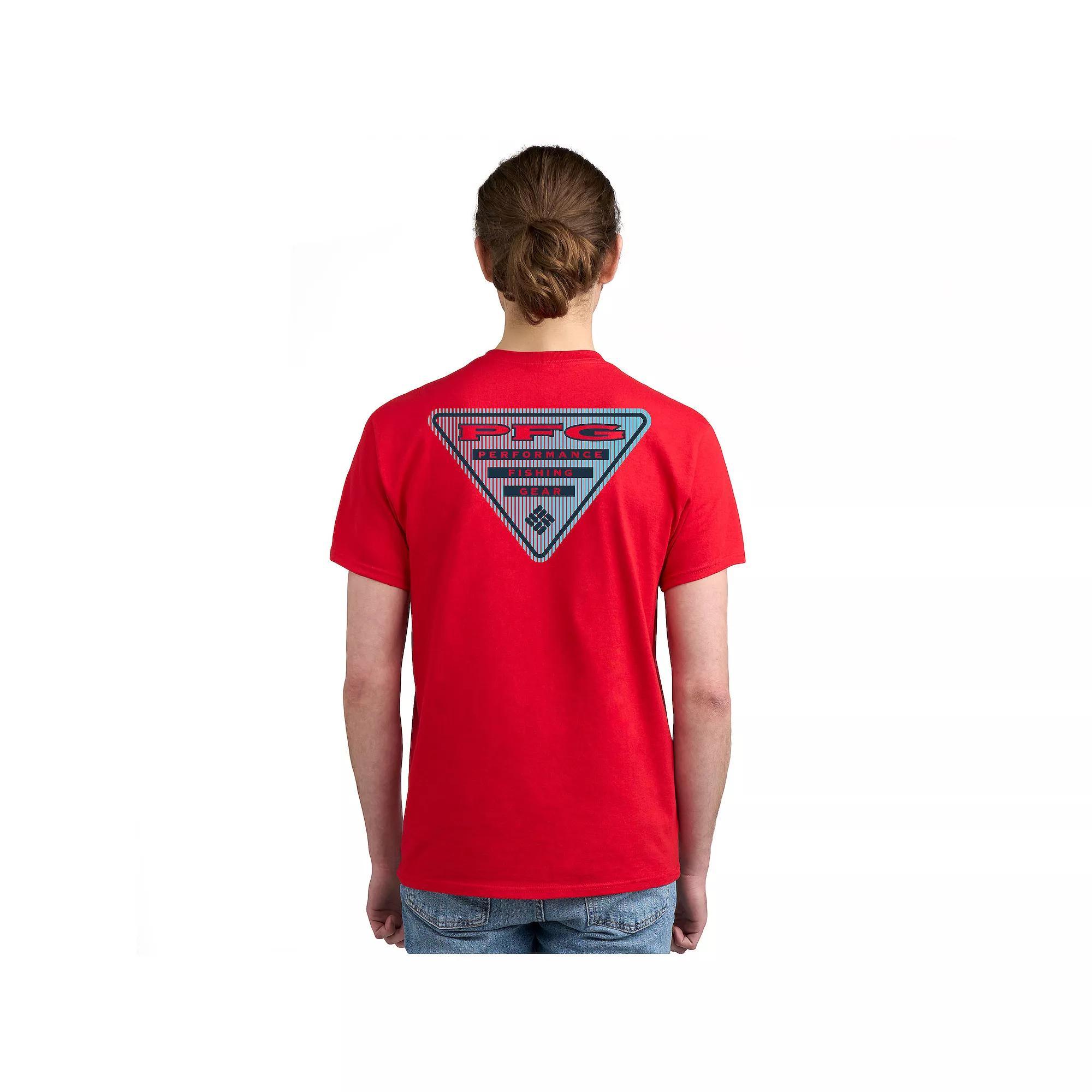 Men's Columbia Adventure Print Short Sleeve Graphic Tee,  Product Image