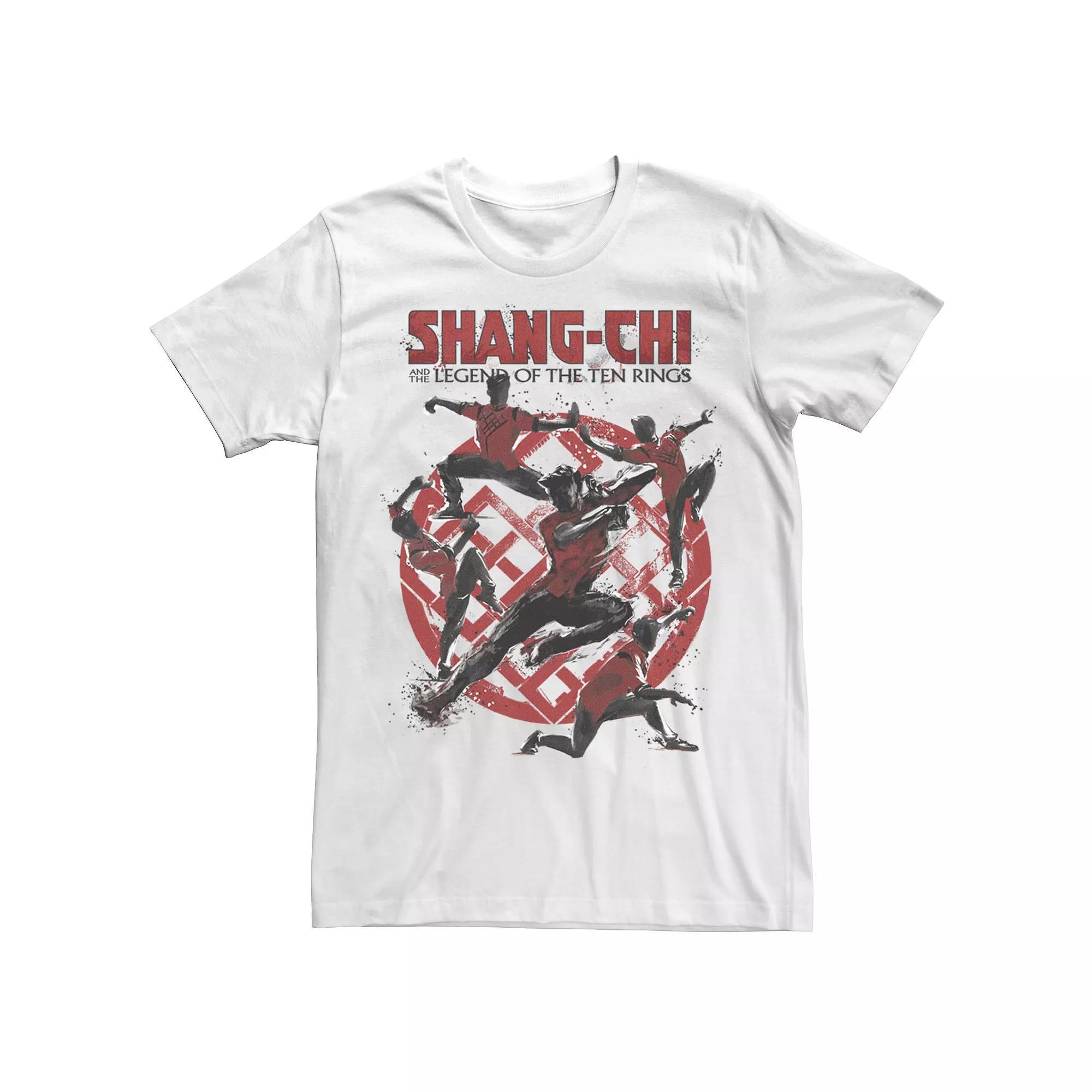 Big & Tall Marvel Shang-Chi Poses Logo Tee, Men's,  Product Image