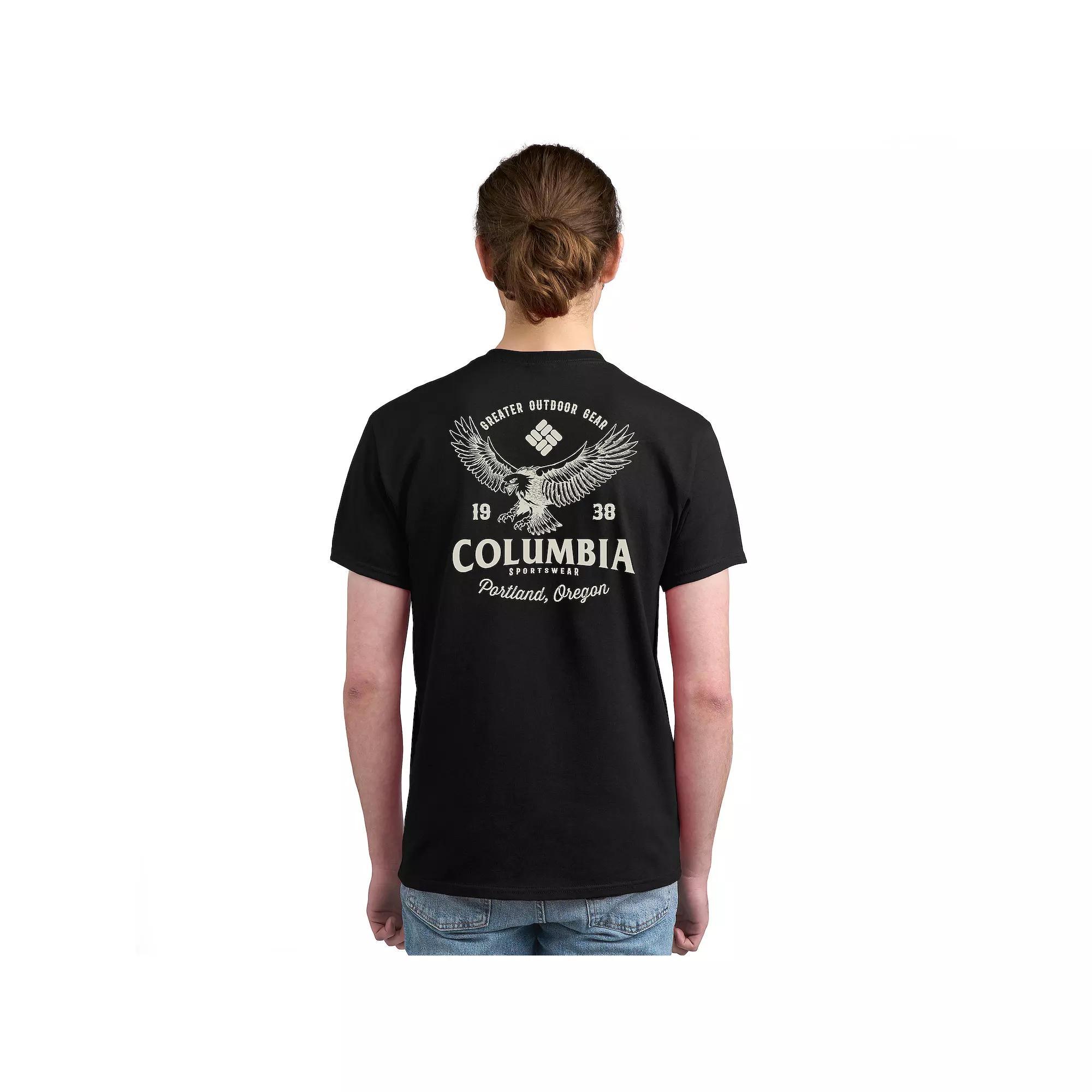 Men's Columbia PFG Short Sleeve Graphic Tee,  Product Image