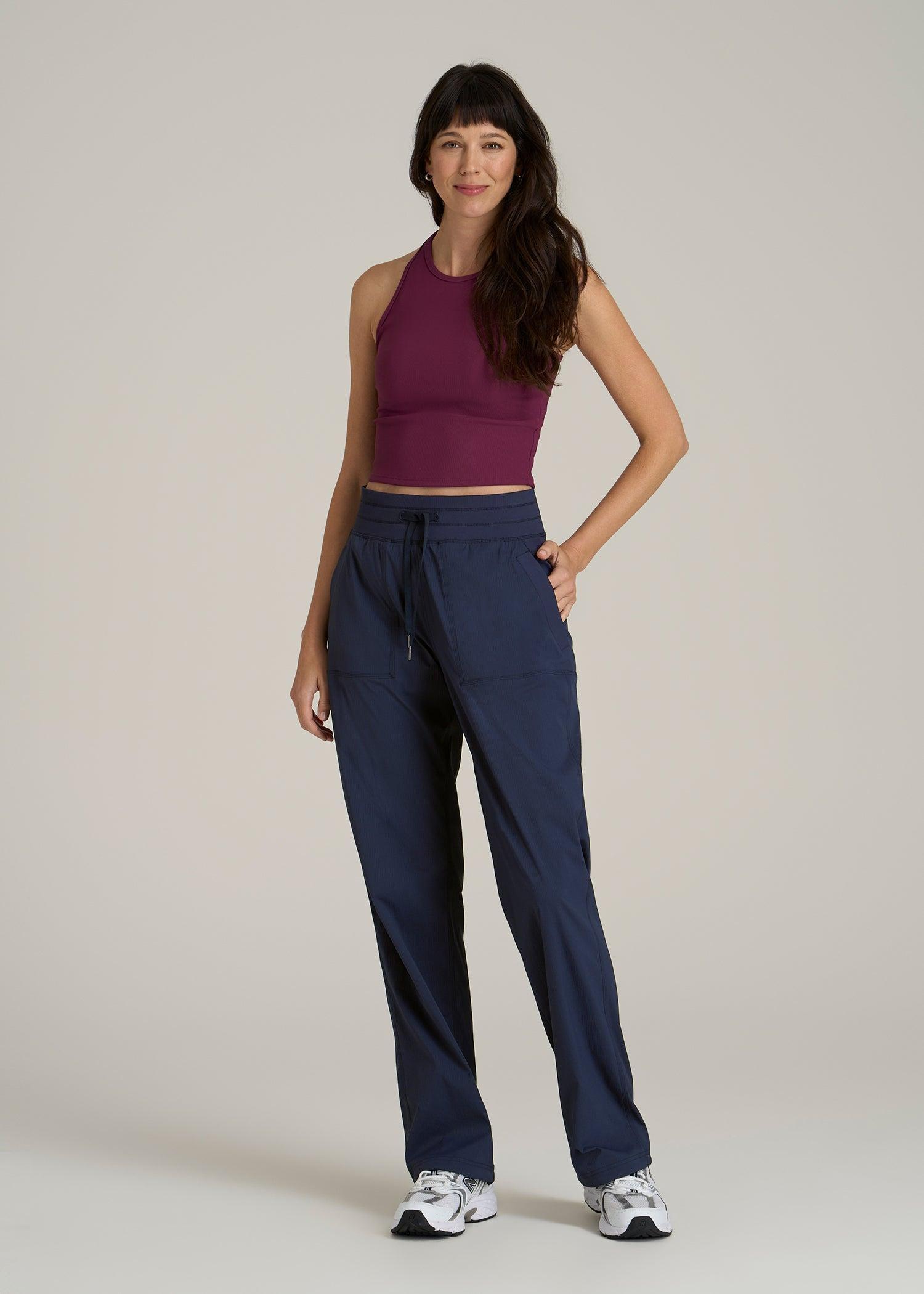 High-Rise After Practice Pant for Tall Women in Navy Female Product Image