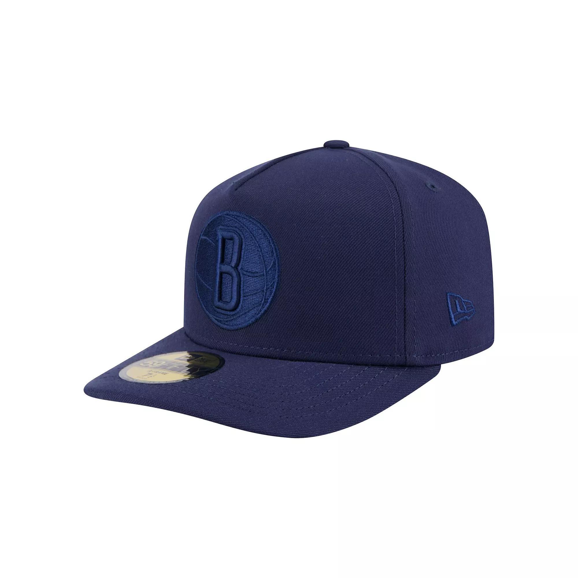 Men's New Era Navy Kansas City Royals Color Pack A-Frame 59FIFTY Fitted Hat, Size: 6 7/8, Blue Product Image