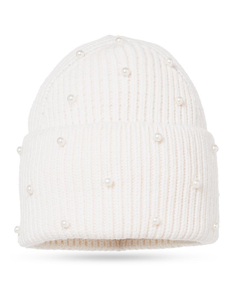 GOLDBERGH Hope Beanie In Cream Product Image