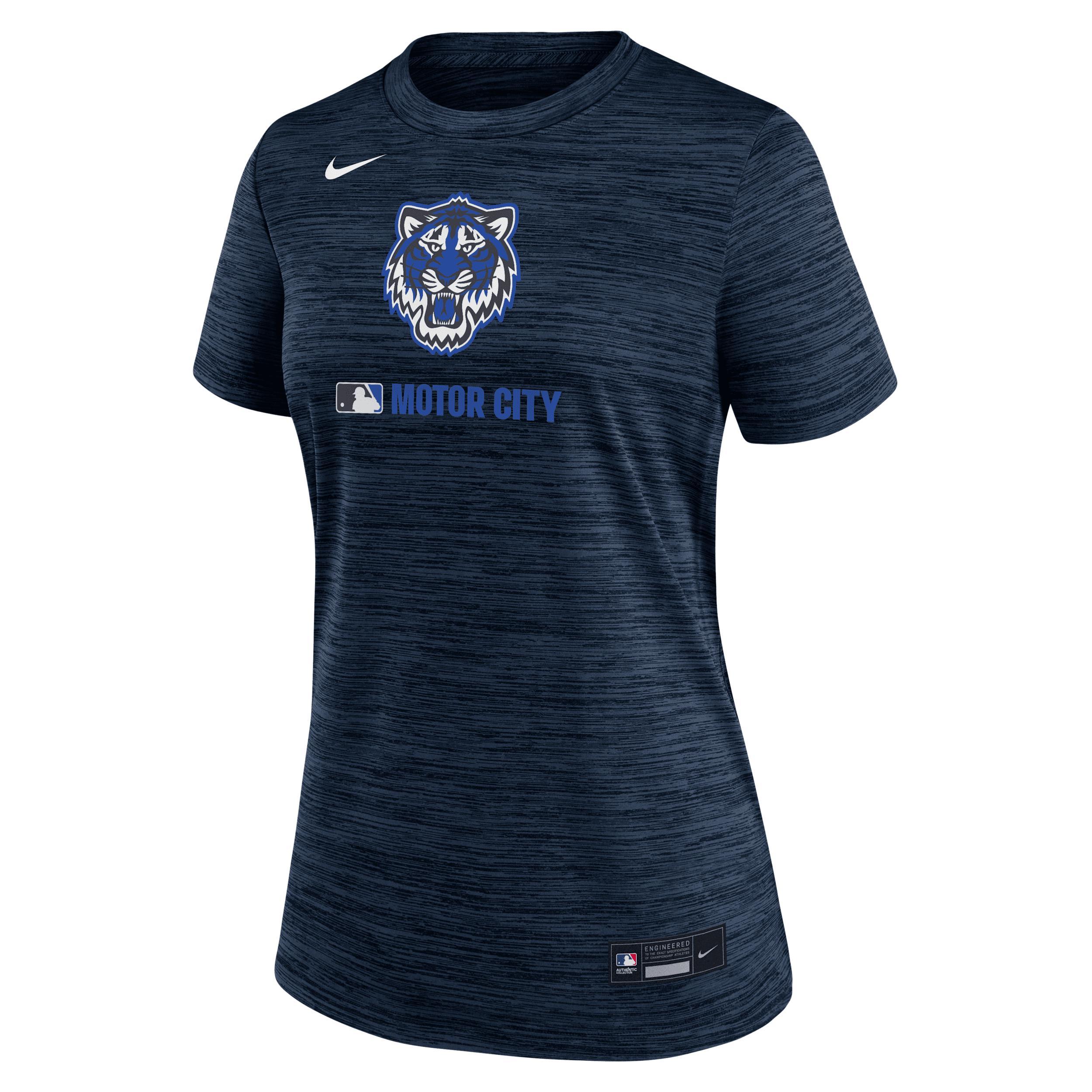 Toronto Blue Jays Authentic Collection City Connect Velocity Nike Women's Dri-FIT MLB T-Shirt Product Image