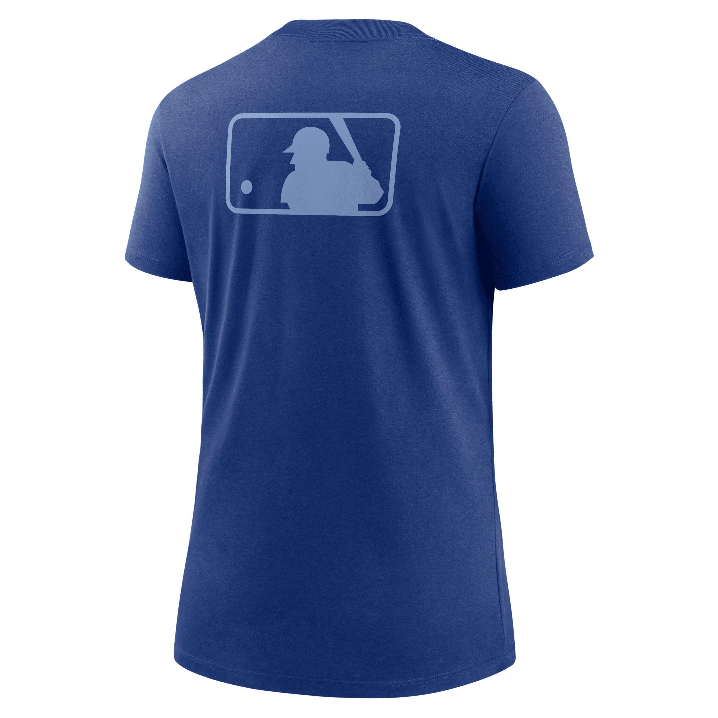 Los Angeles Dodgers Authentic Collection Early Work Nike Womens MLB T-Shirt | 02G50C6ZLD-L84 Product Image