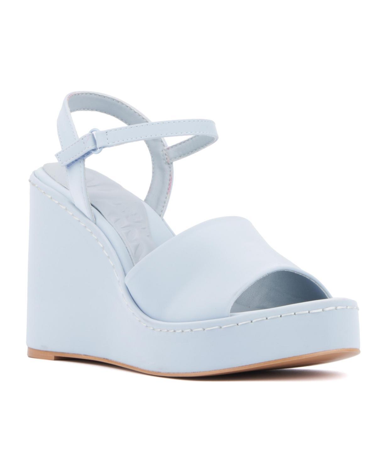 Olivia Miller Magnetic Womens Wedge Sandals Product Image