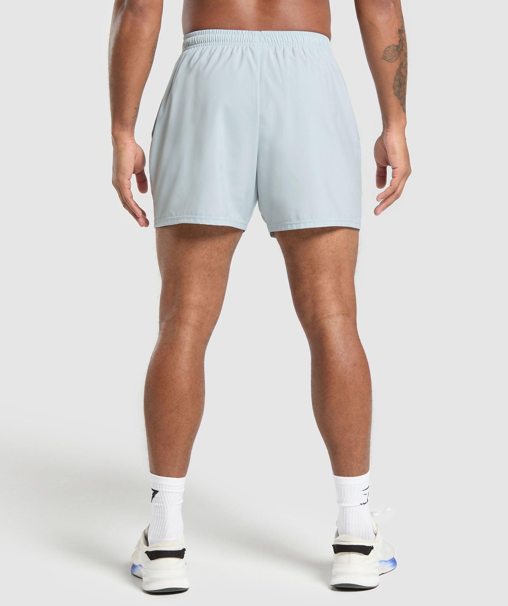Gymshark Arrival 5" Shorts - Cool Blue Male Product Image