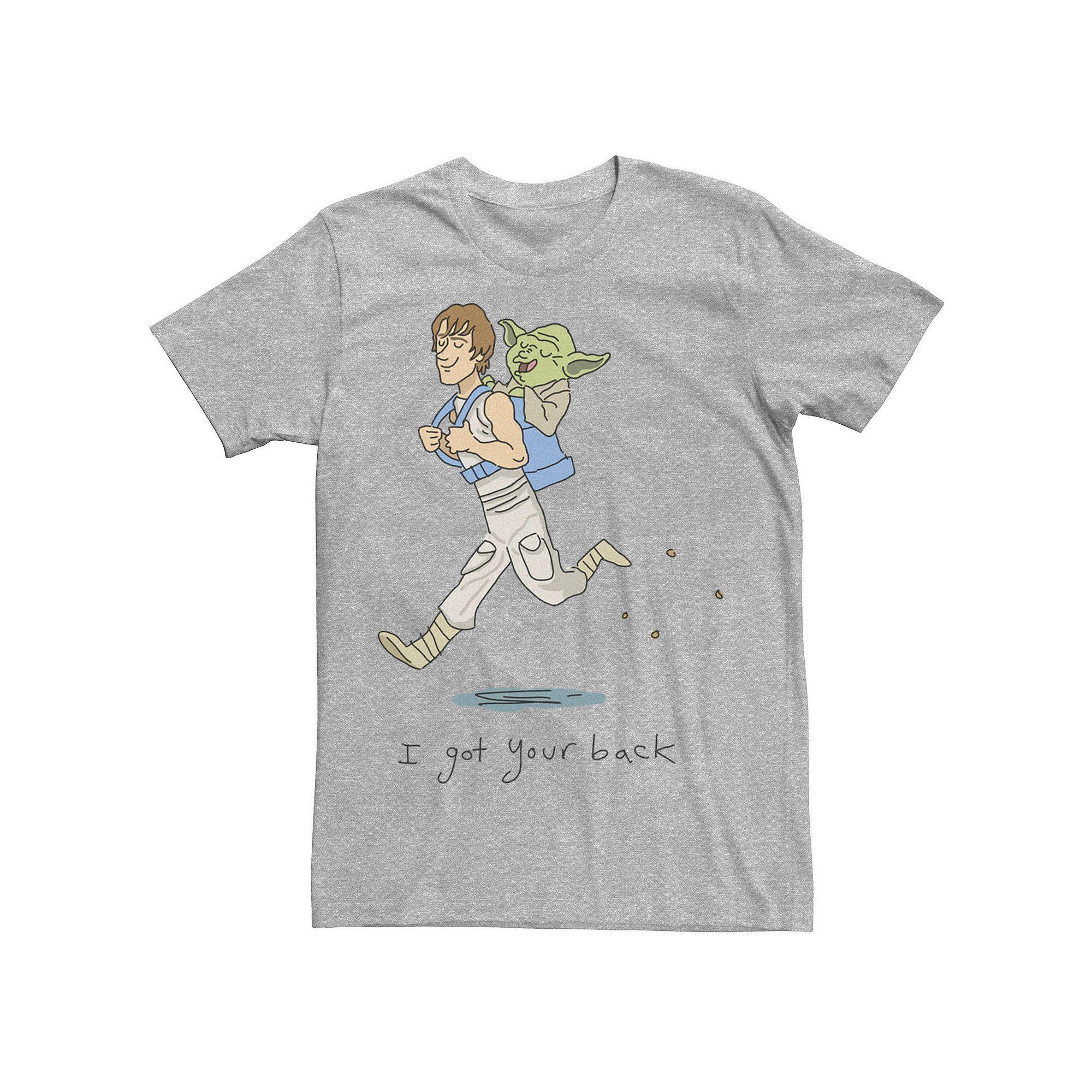 Men's Star Wars Luke Skywalker & Yoda I Got Your Back Tee,  Product Image