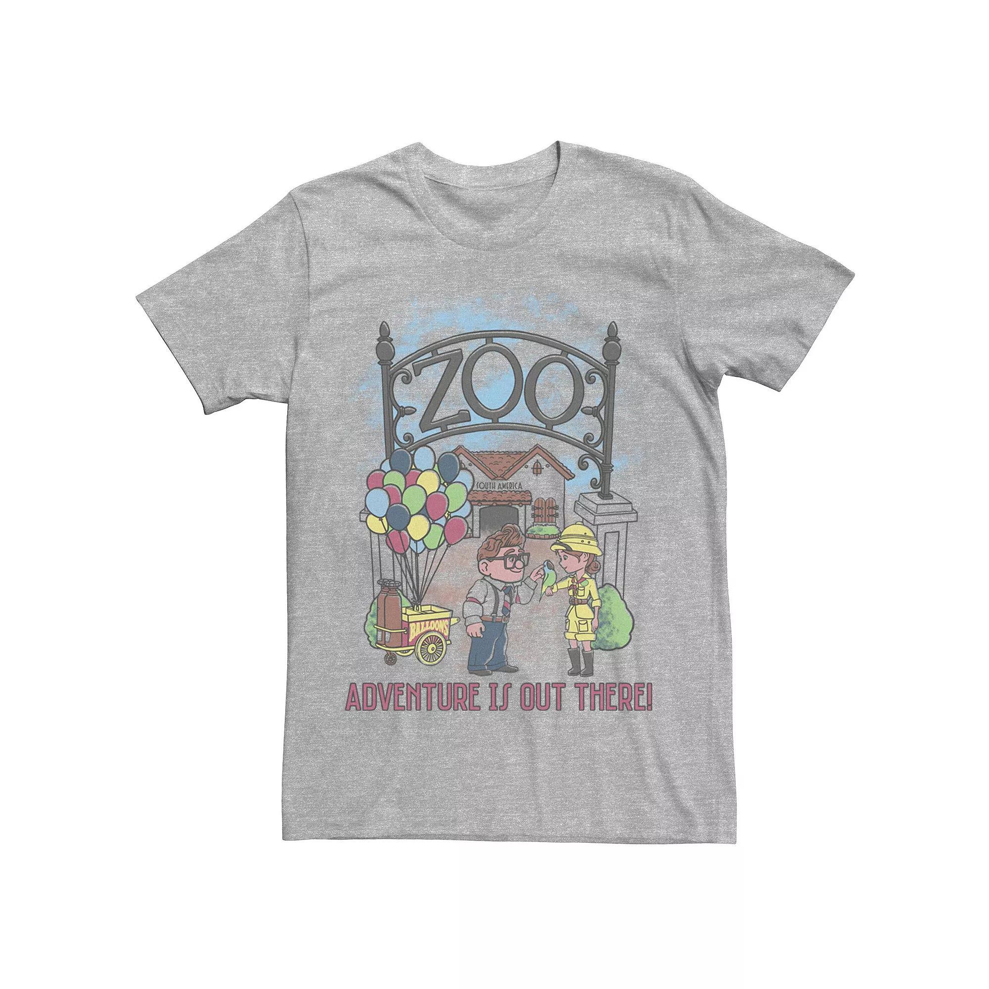 Disney / Pixar's Up Carl & Ellie Men's At the Zoo Tee,  Product Image