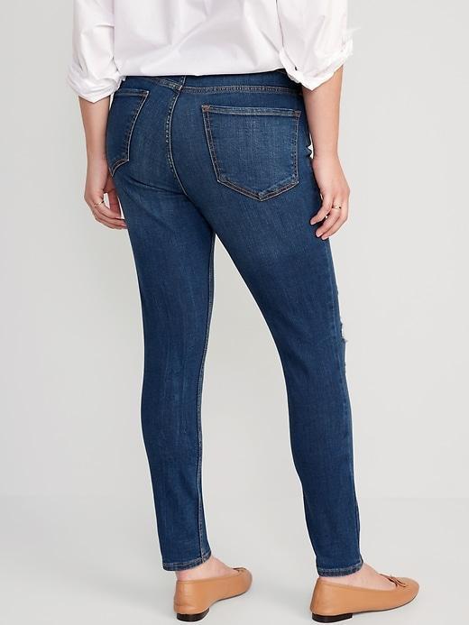 Mid-Rise Rockstar Super-Skinny Jeans Product Image