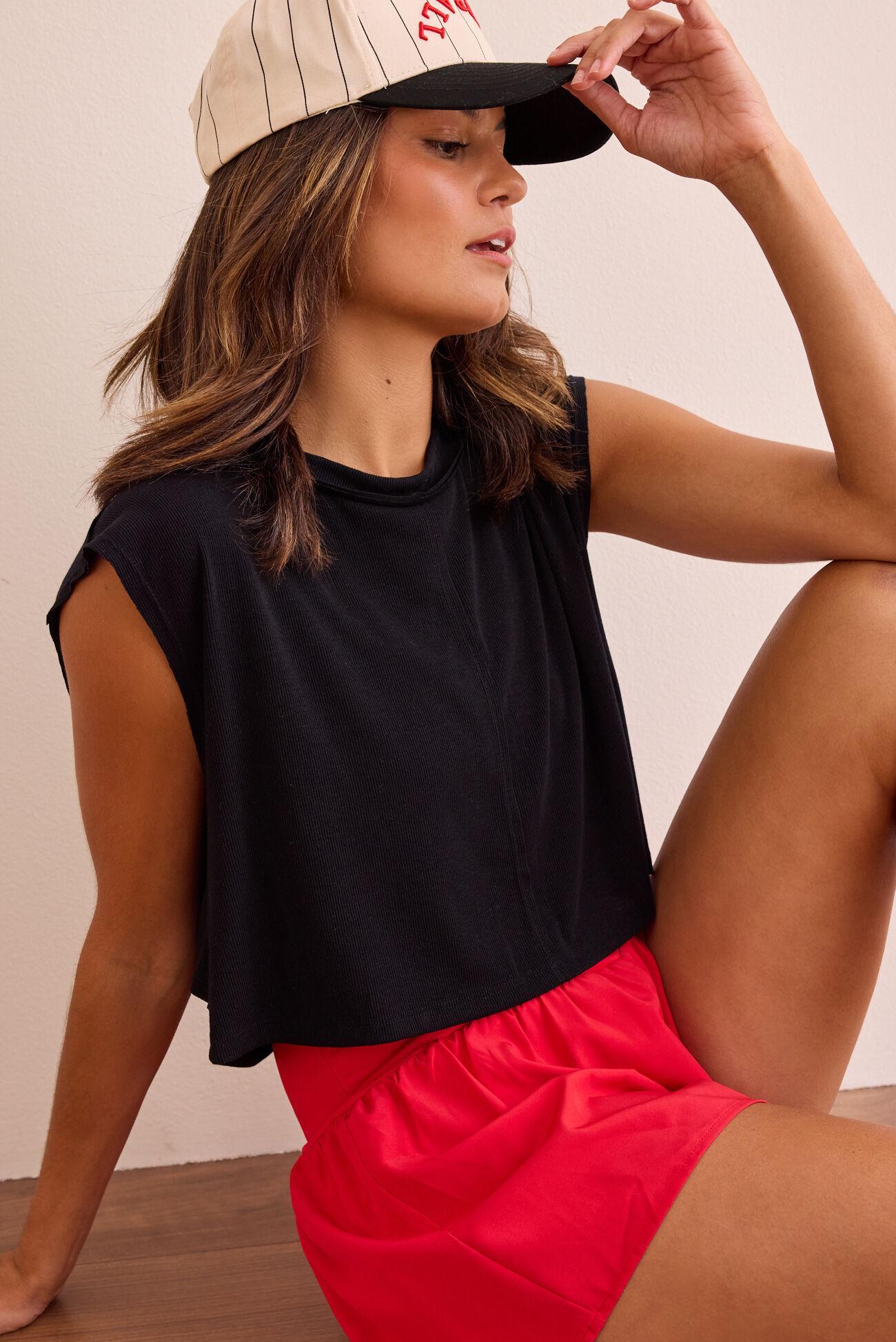 Trail Blazer Crop Tee Product Image