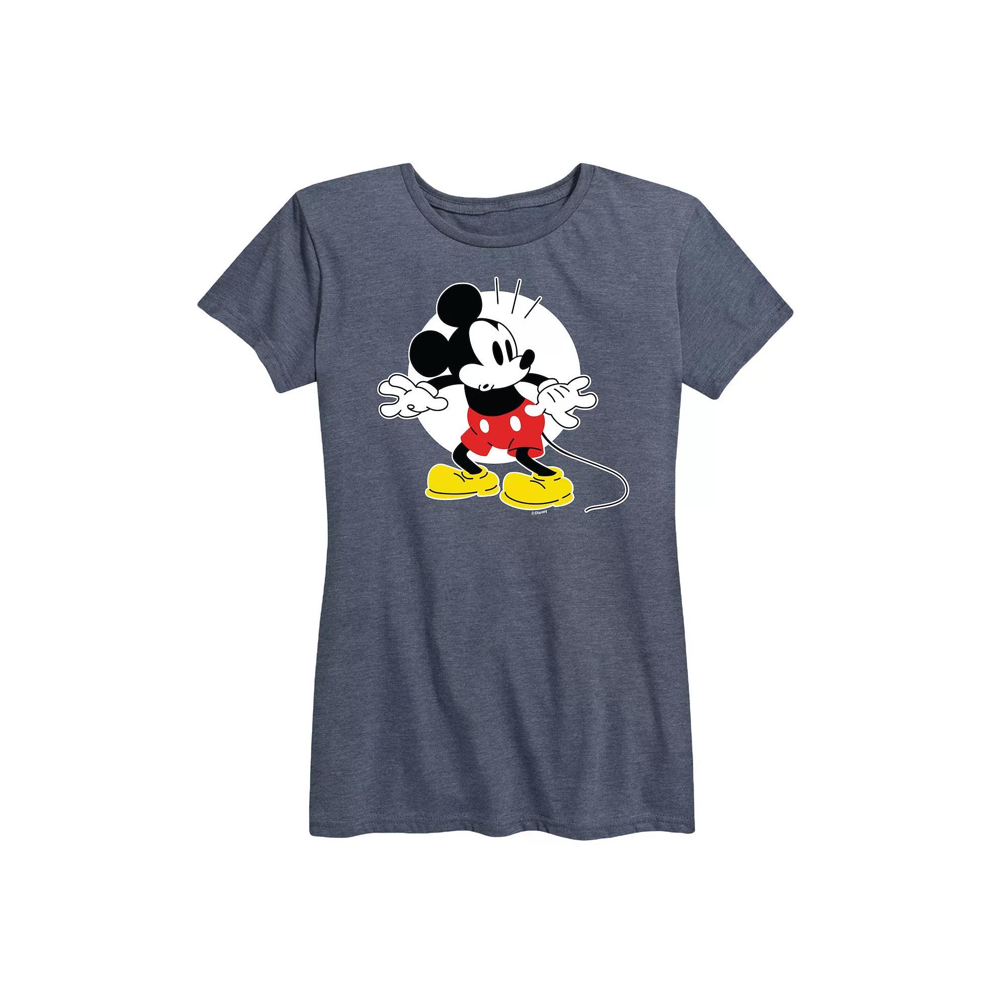 Disney's Mickey Mouse Women's Surprised Graphic Tee,  Product Image