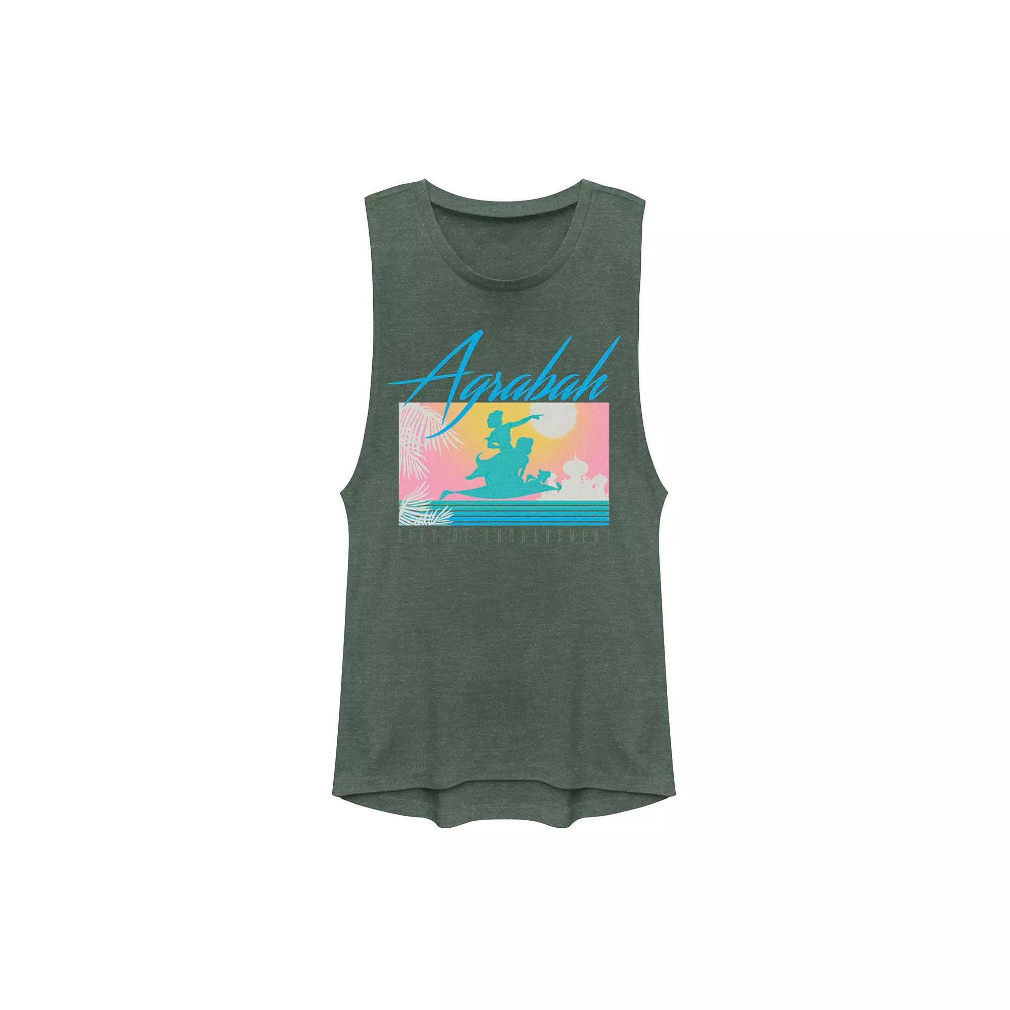 Juniors' Marvel Spider-Man Classic Comic Circle Portrait Muscle Tank Top, Girl's,  Product Image