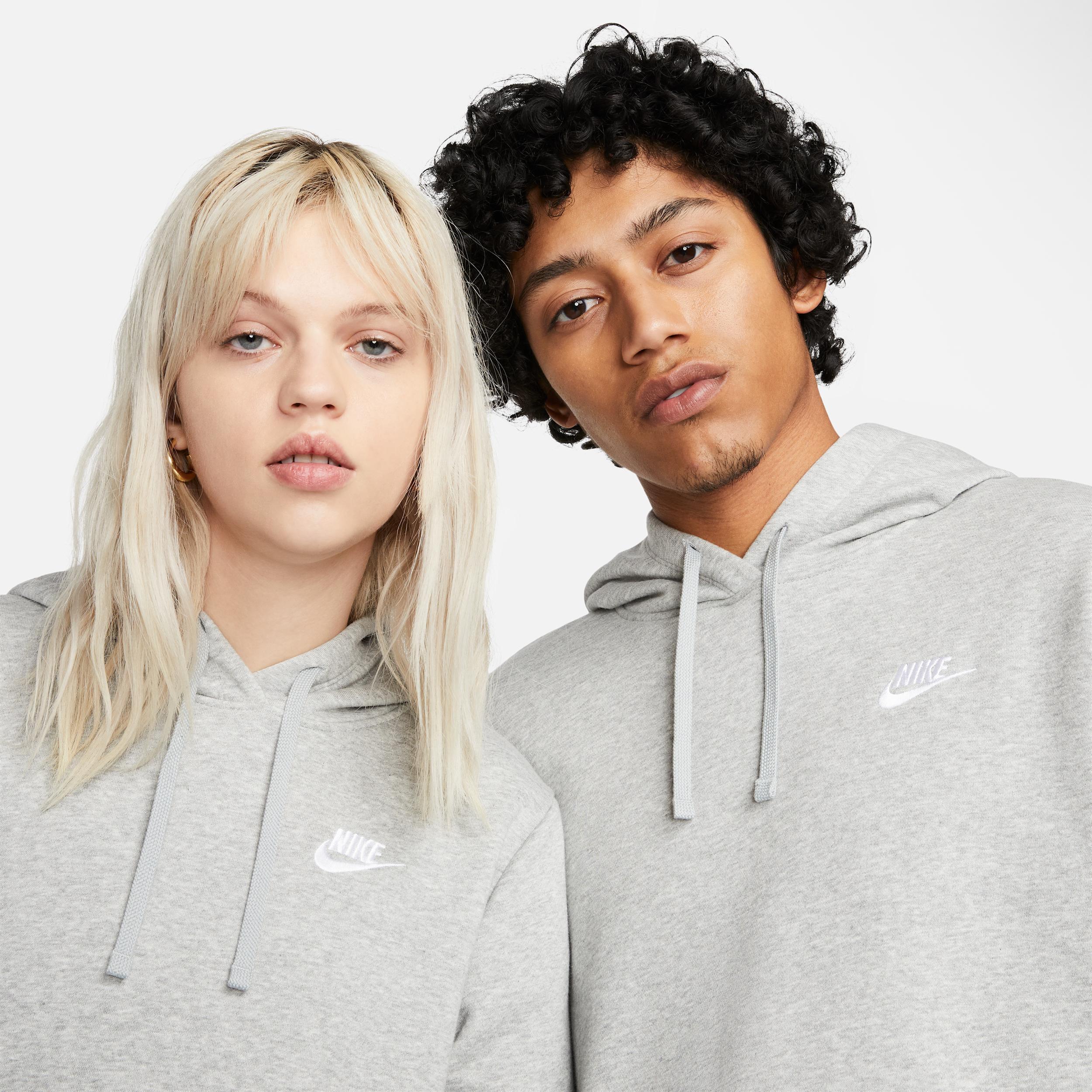 Womens Nike Sportswear Club Fleece Pullover Hoodie | DQ5793-063 Product Image